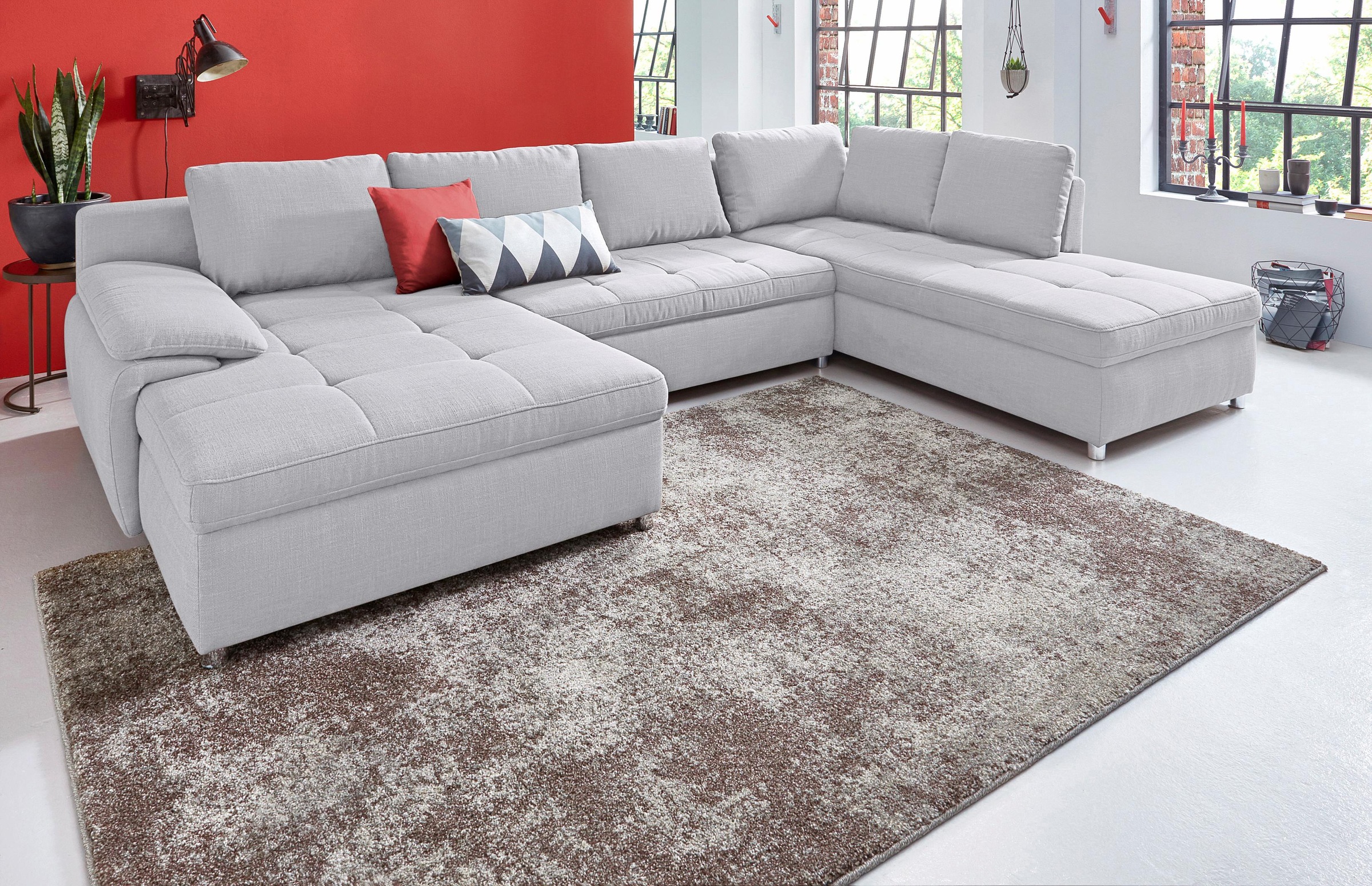 Thumbnail - Home affaire "Labene U-Form" wahlweise mit Bettfunktion und Bettkasten