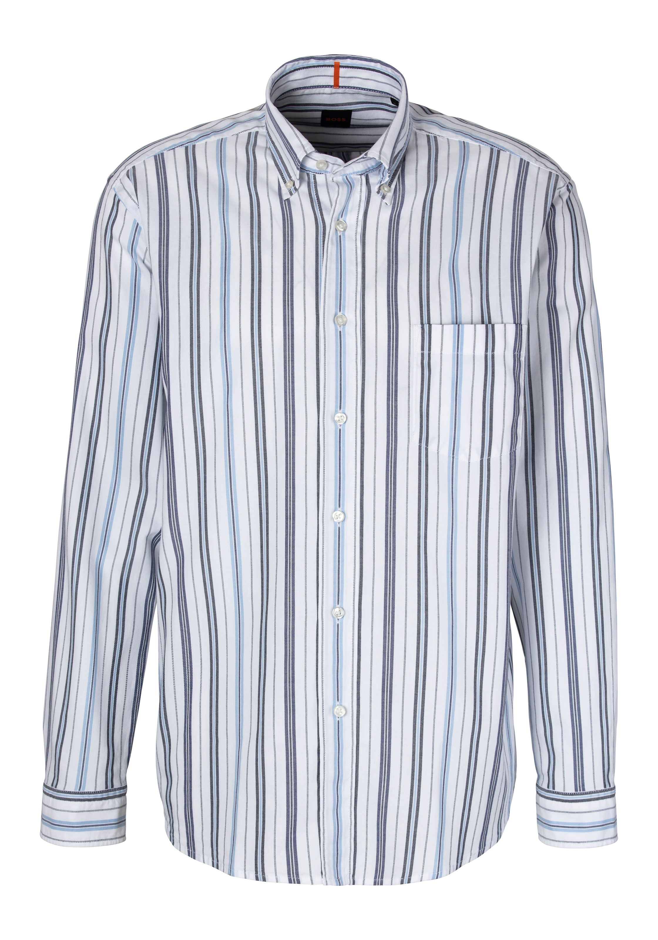 BOSS ORANGE Langarmhemd "Lambey", mit Button-down-Kragen günstig online kaufen