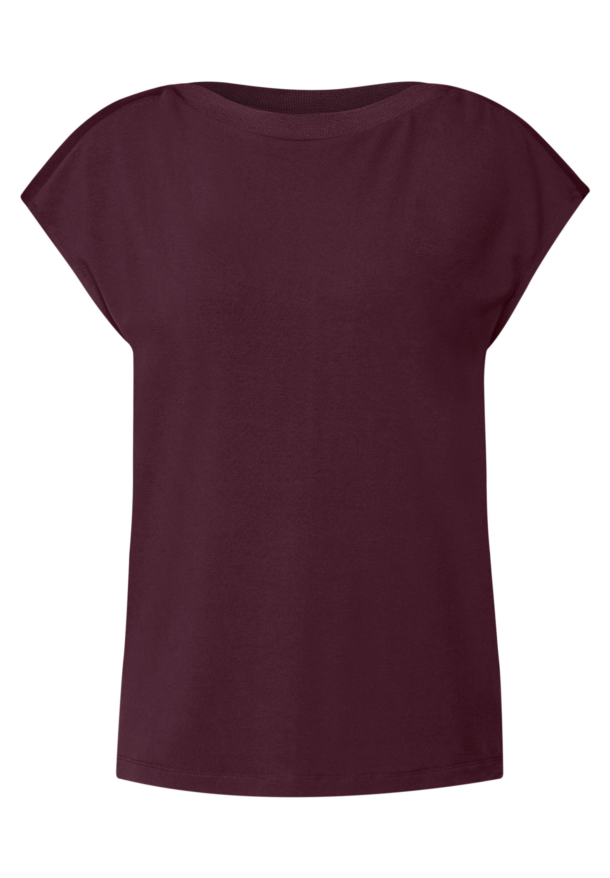 STREET ONE T-Shirt, aus strecthigem Viskosematerial