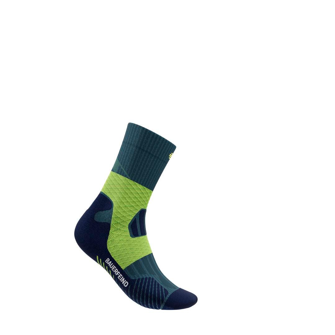 Bauerfeind Laufsocken "Trail Run Mid Cut Socks" günstig online kaufen