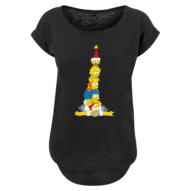 F4NT4STIC T-Shirt »The Simpsons Family Christmas Weihnachtsbaum«, Print für  bestellen | BAUR