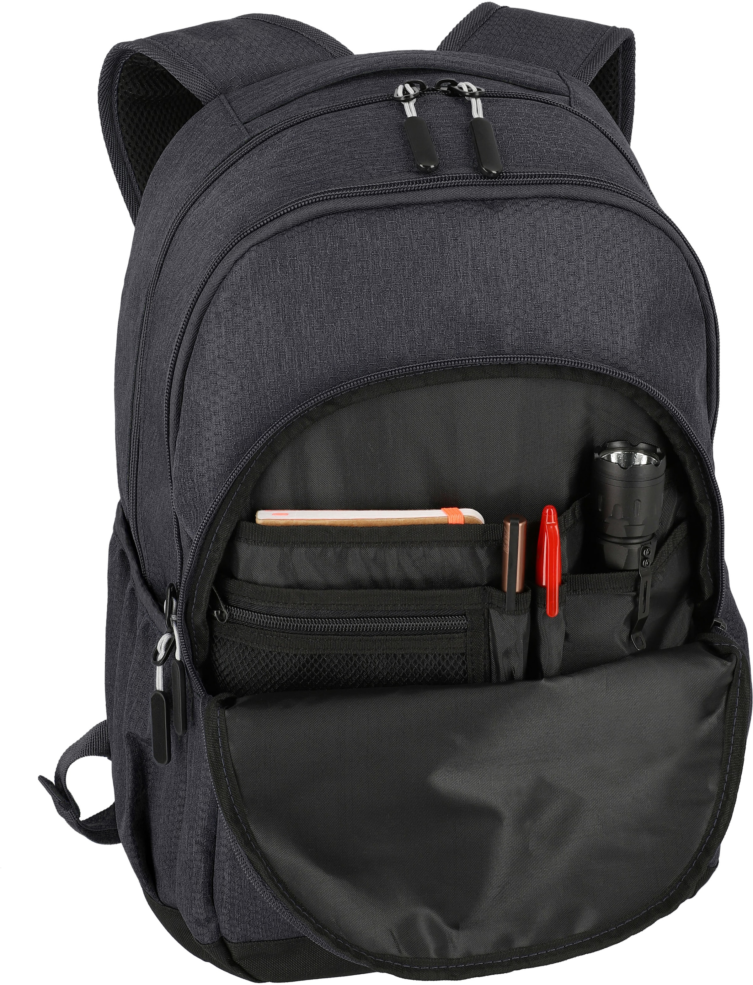 travelite Laptoprucksack »KICK OFF Rucksack L«, Freizeitrucksack Arbeitsrucksack Schulrucksack Reiserucksack