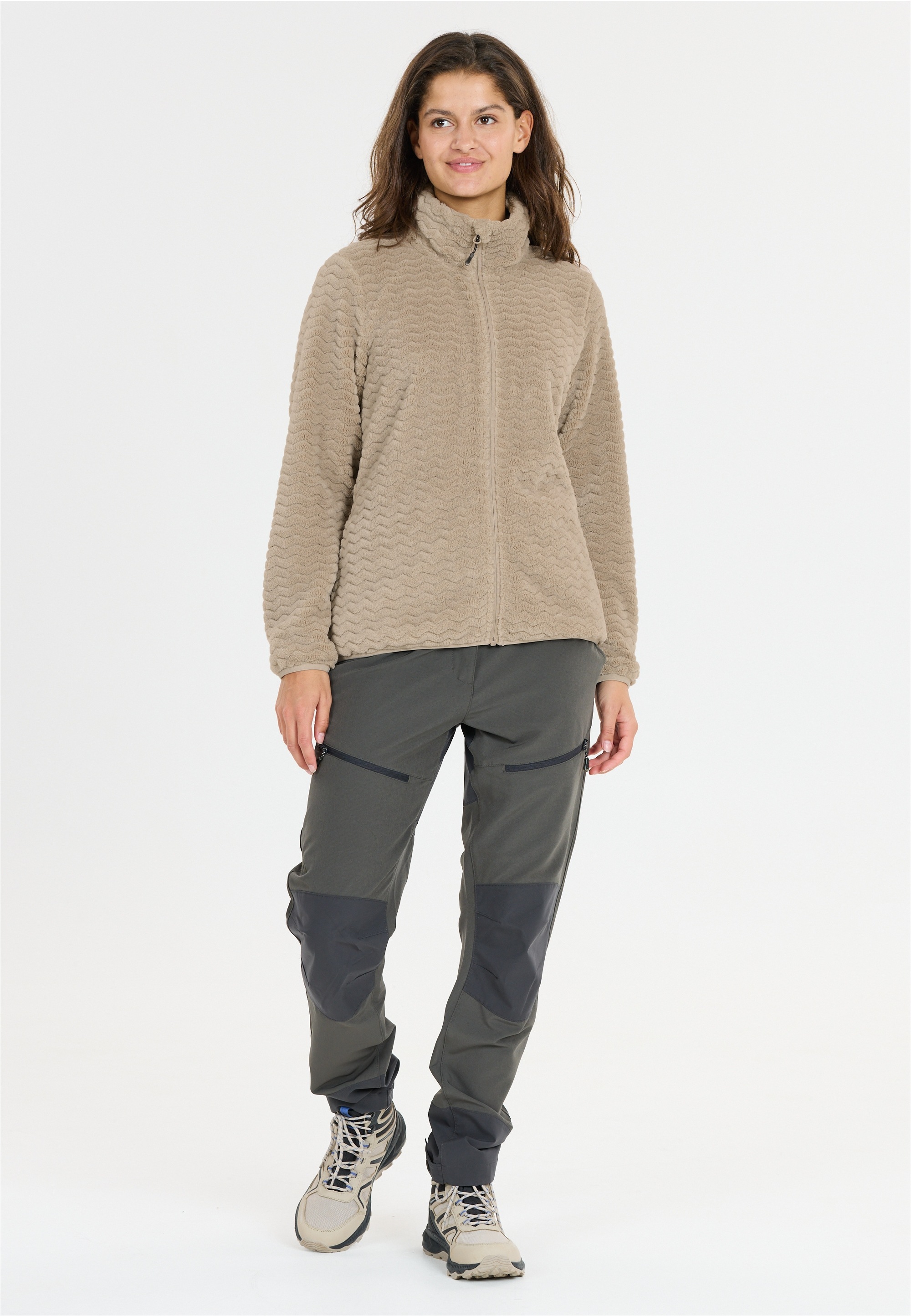WHISTLER Fleecejacke "Matra", mit stilvollem Muster und kuscheligem Tragege günstig online kaufen