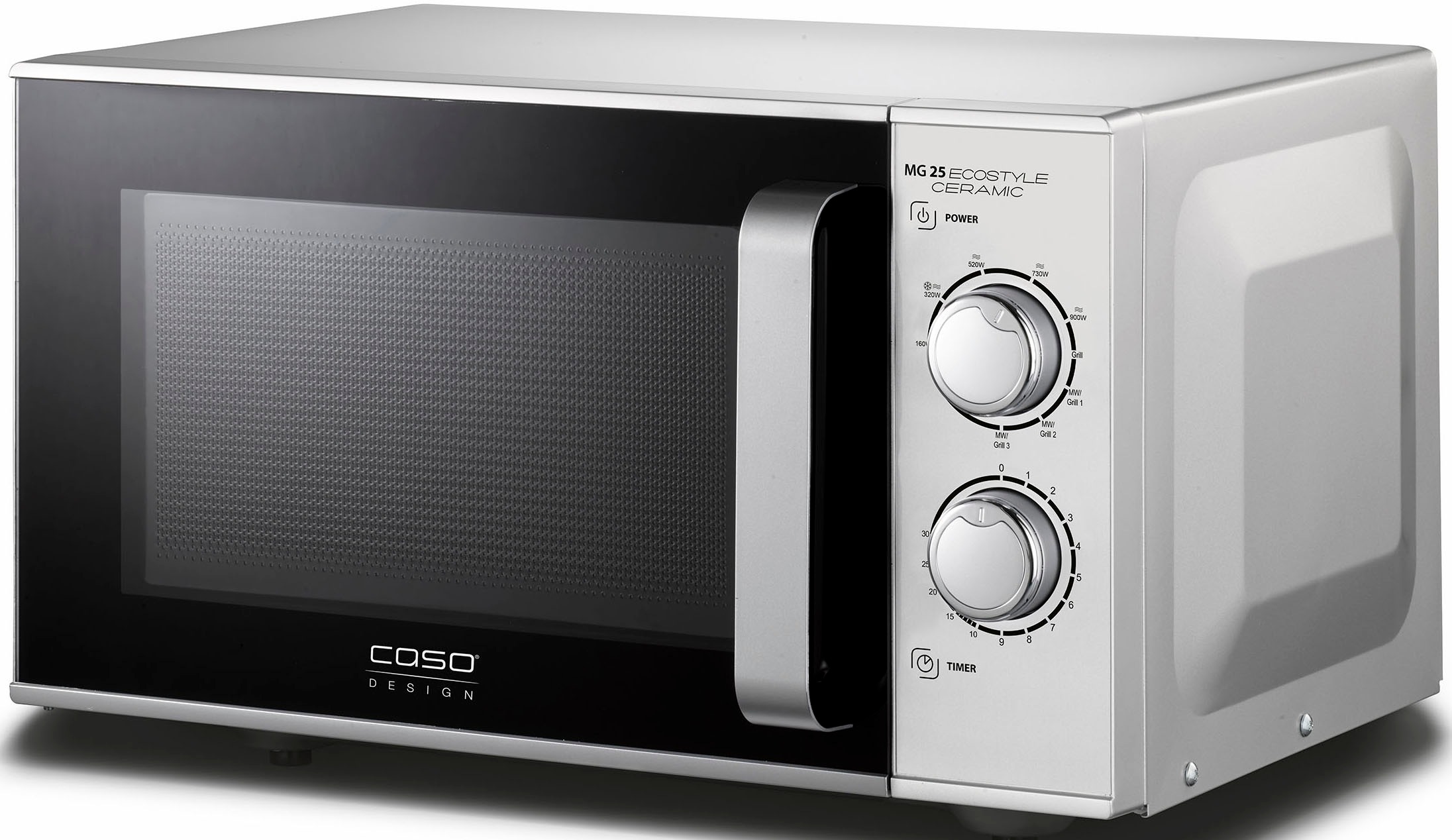 Caso Mikrowelle »3329 MG 25 Ecostyle Ceramic« Grill | Mikrowelle 1200 W Mikrowelle und Grill