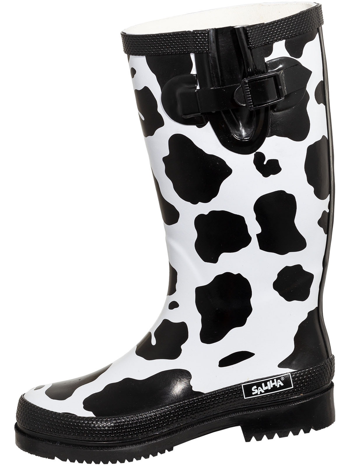 Thumbnail - Bockstiegel Gummistiefel "Regenstiefel Regenstiefel KUH schwarz/weiß"