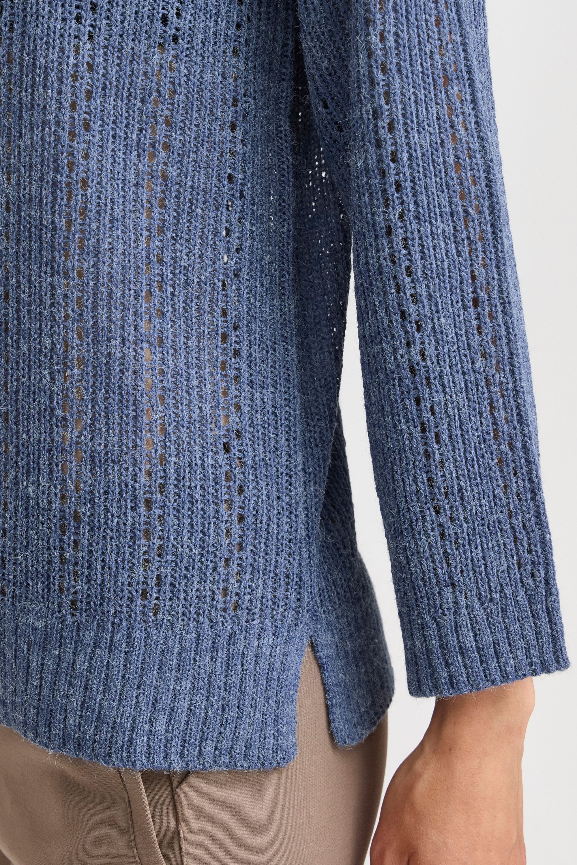 fransa Strickfleece-Pullover »Strickpullover FRERETTA PU 7«