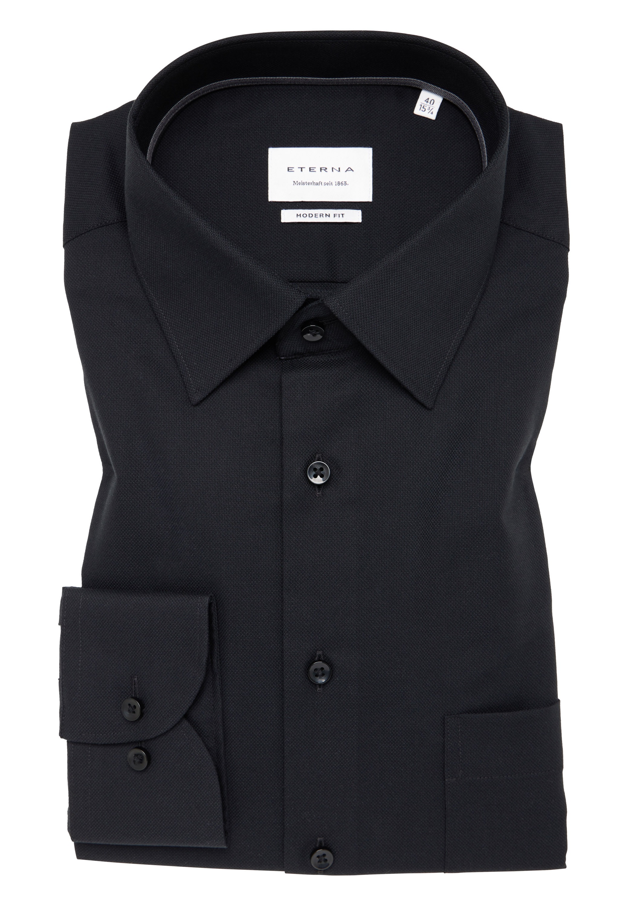 Eterna Langarmhemd »MODERN FIT«, NON IRON (bügelfrei)
