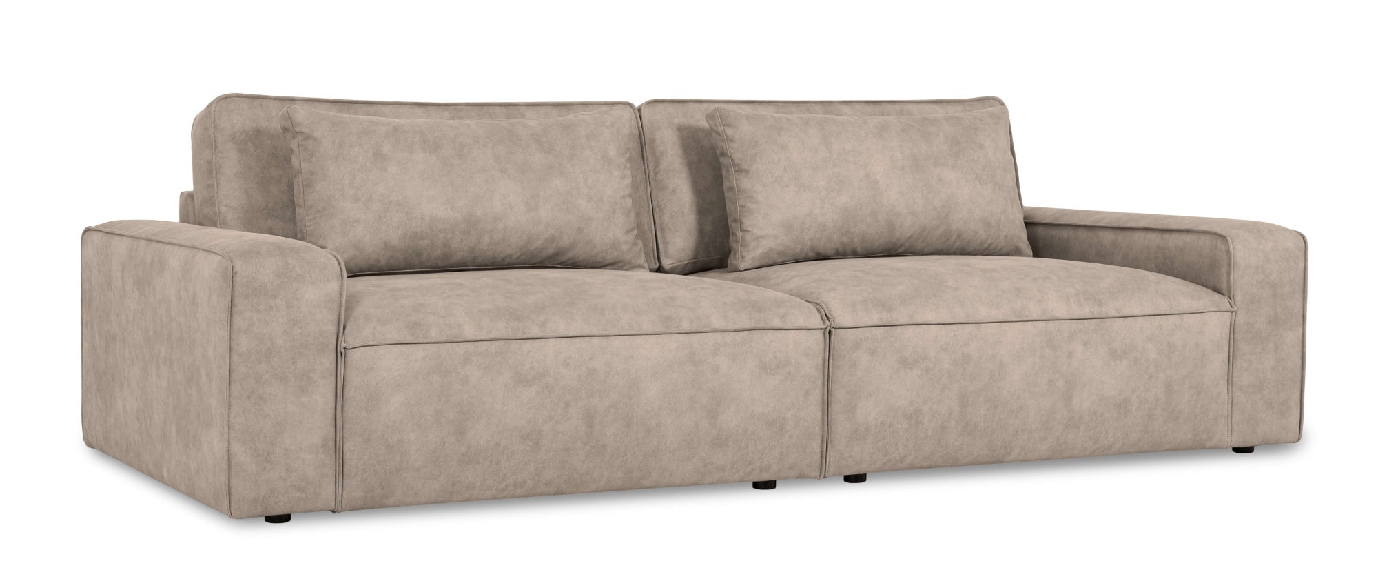 OTTO home 3-Sitzer »Mittel« Breite 245 cm, bodentief, extra Kissen inkl., tiefe Sitzfläche