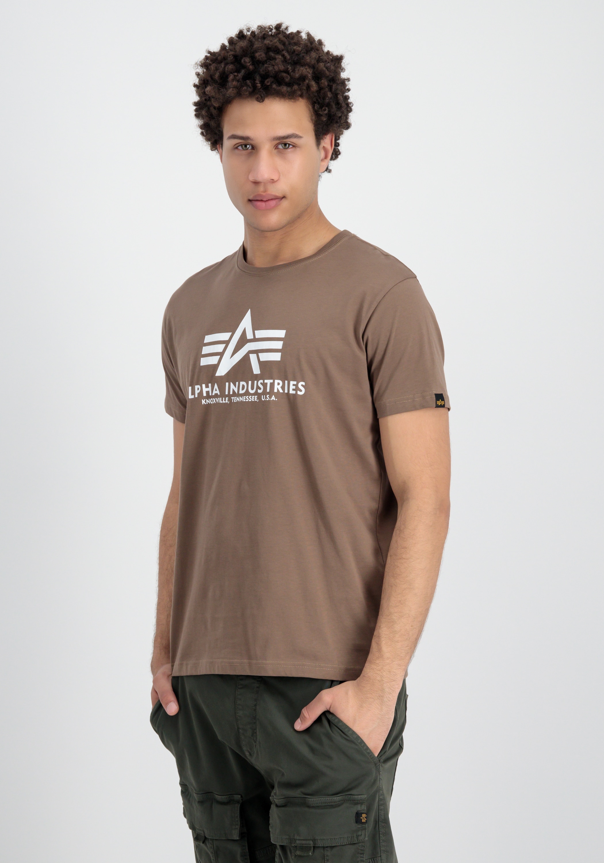 Alpha Industries T-Shirt "Alpha Industries Men - T-Shirts Basic T-Shirt" günstig online kaufen