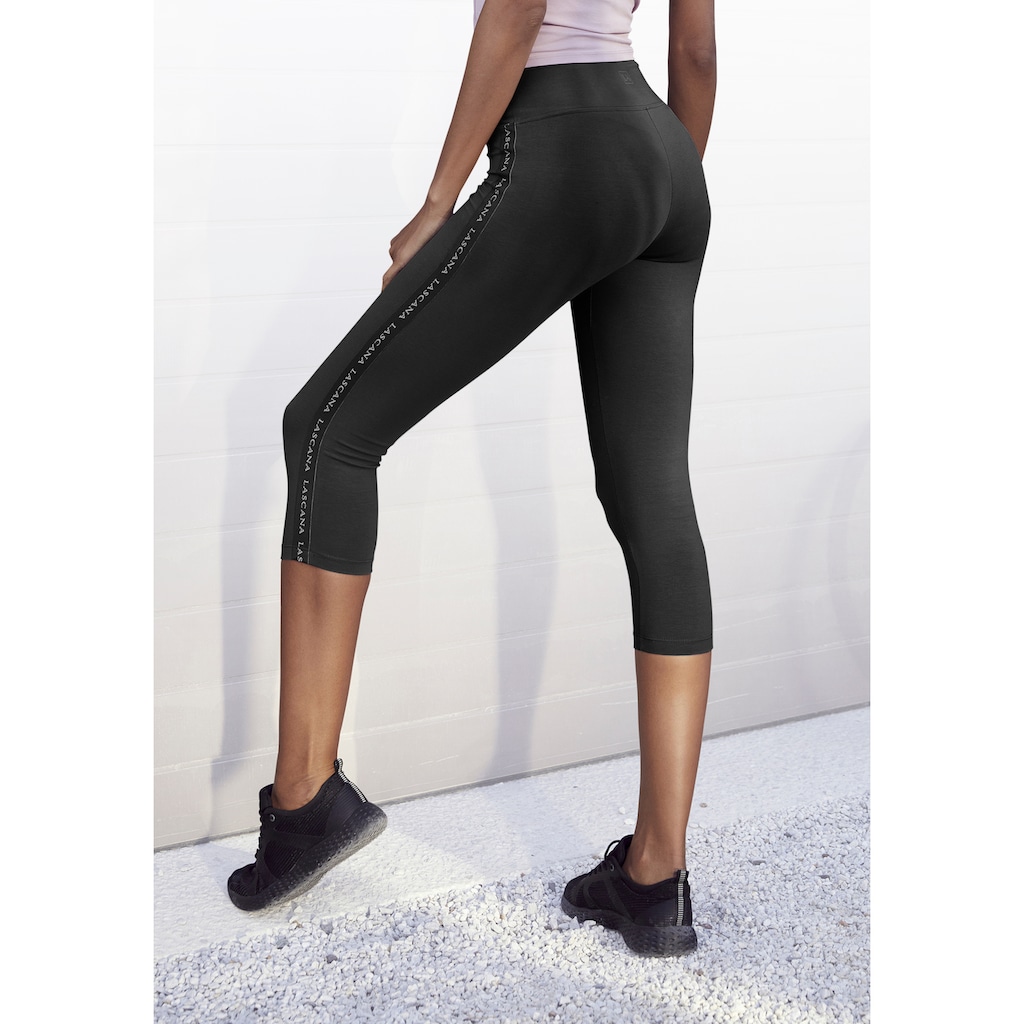 LASCANA ACTIVE Caprileggings, mit breitem Komfortbund