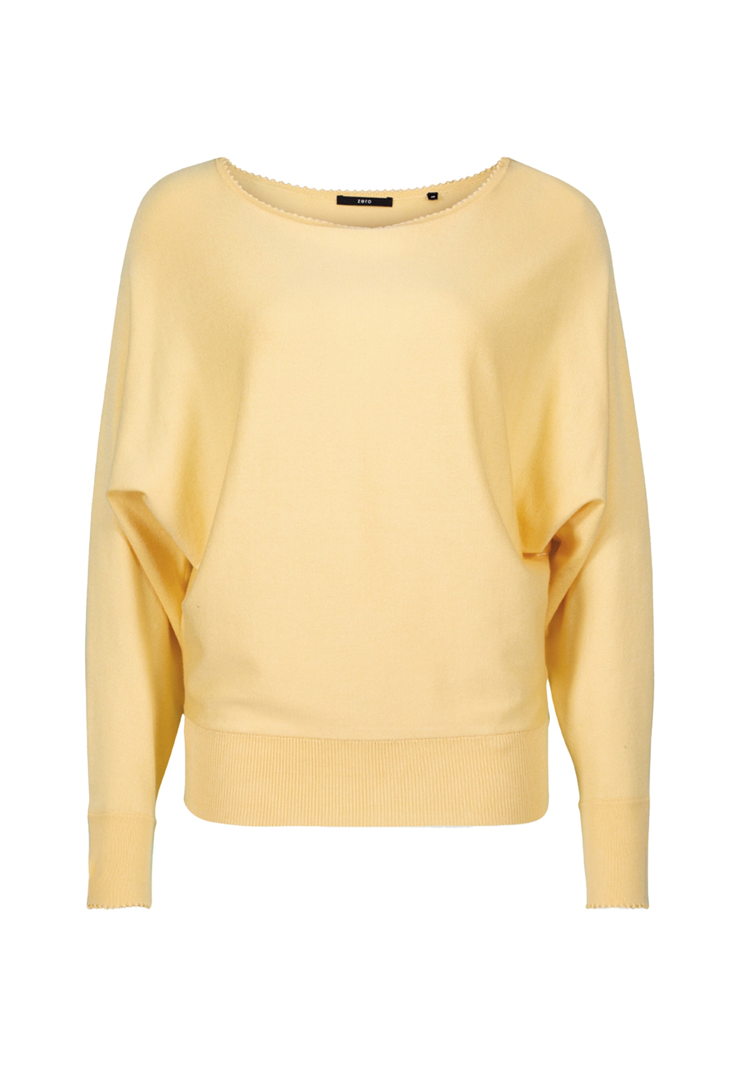 Zero Strickpullover »zero Strickpullover mit U-Boot Ausschnitt«, (1 tlg.), Plain/ohne Details