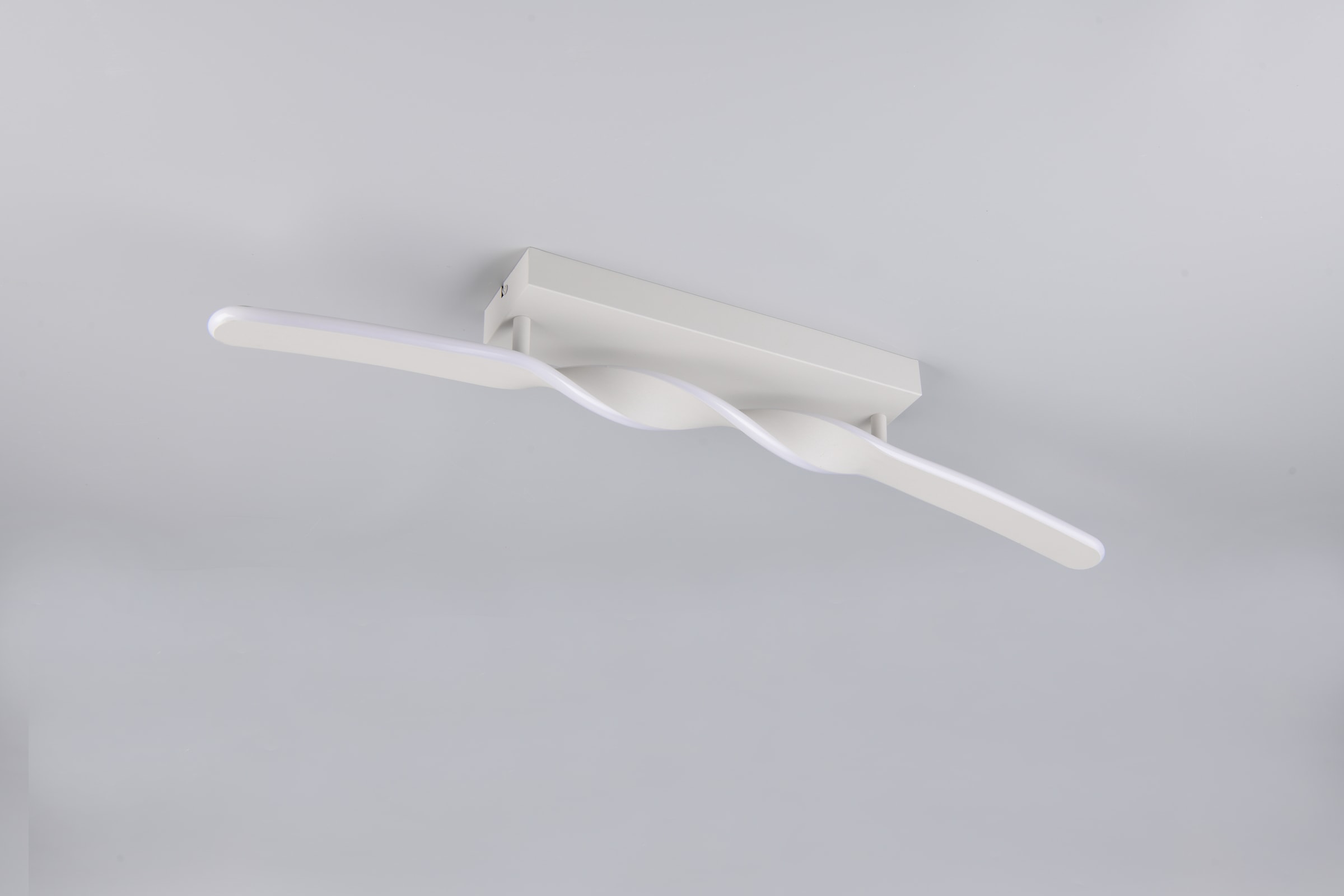 OTTO home LED Deckenleuchte »ADELLA, LED Deckenlampe 20W 2500 Lumen CCT 2700-6500K Lichtfarbe« LED-Board 1 Stk. warmweiß - kaltweiß Fernbedienung, dimmbar, Nachtlicht Memoryfunktion, Metall warm grey