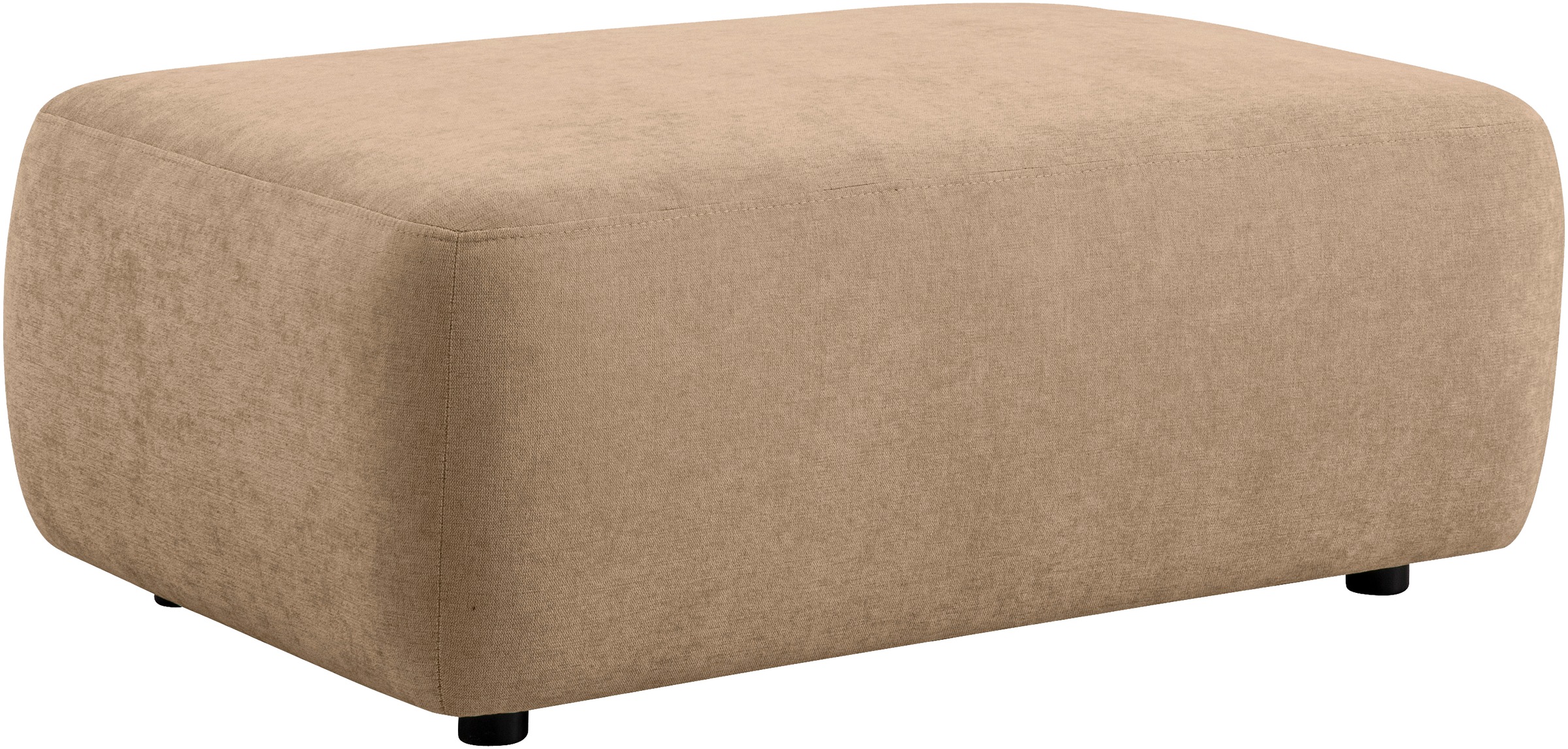 INOSIGN Polsterhocker "Torge, Hocker in Cord, Samtvelours oder Struktur", p günstig online kaufen