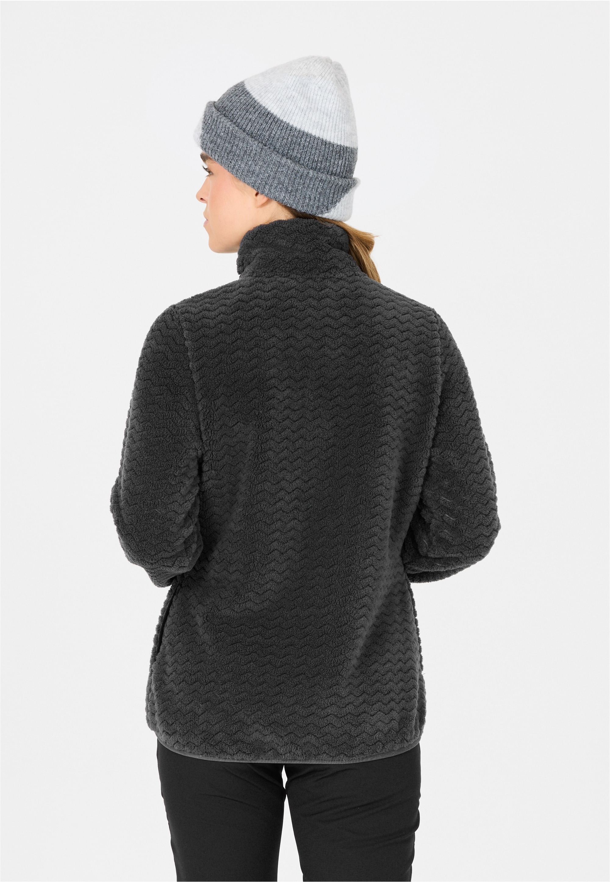 WHISTLER Fleecejacke »Matra«, mit stilvollem Muster und kuscheligem Tragegefühl