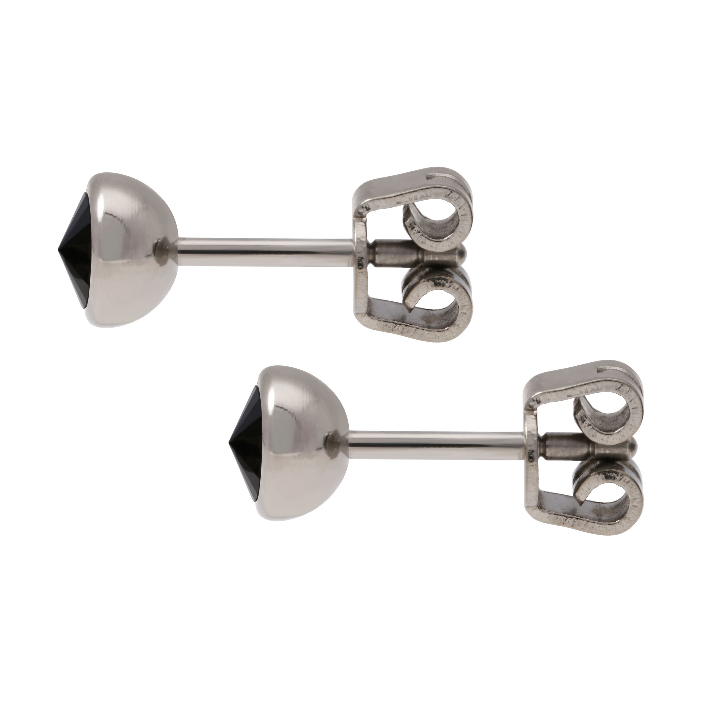 TITANIA Paar Ohrstecker »Titanohrstecker« mit Zirkonia