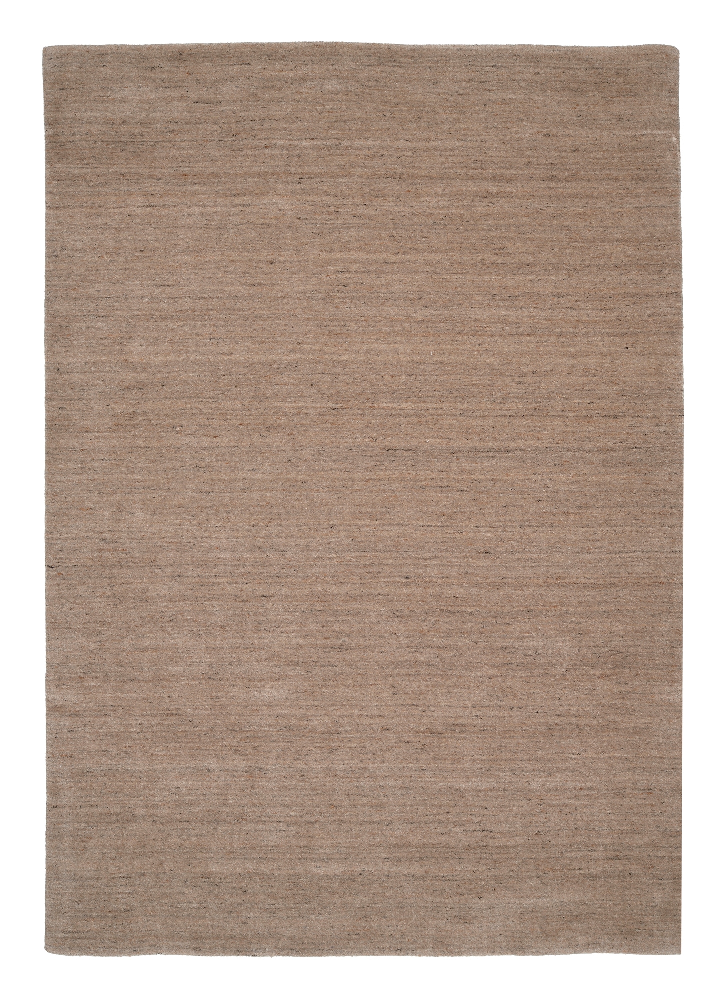 Wollteppich OCI DIE TEPPICHMARKE "SAMBIA", holz, B:200cm H:16mm L:250cm, Schurwolle, Teppiche, reine Wolle, Handloom, hochwertig verarbeitet, natürlich warm