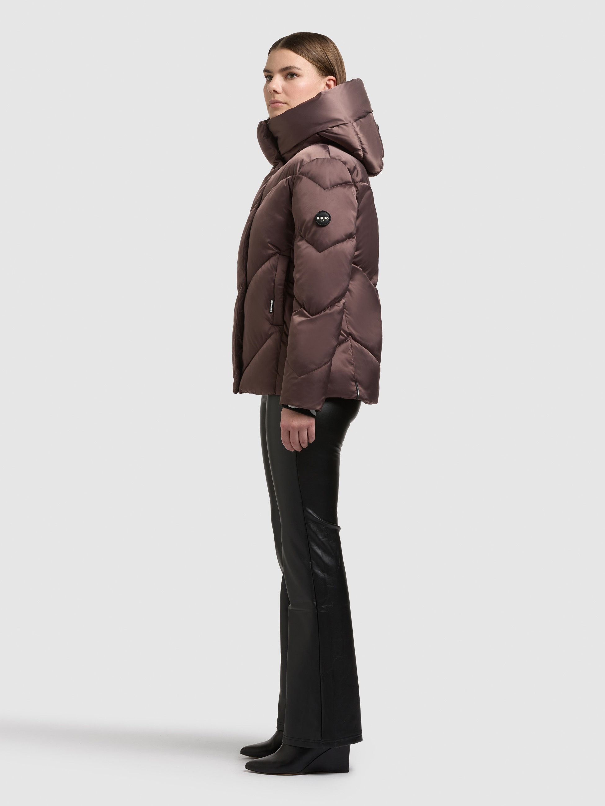 khujo Steppjacke »OLSA2« mit Kapuze