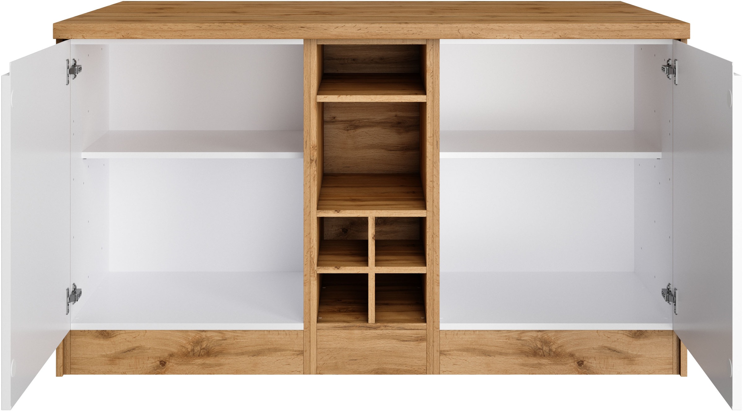 KOCHSTATION Kücheninsel »KS-Bruneck, Breite 153 cm«, MDF-Fronten, Arbeitsplatte 38mm stark