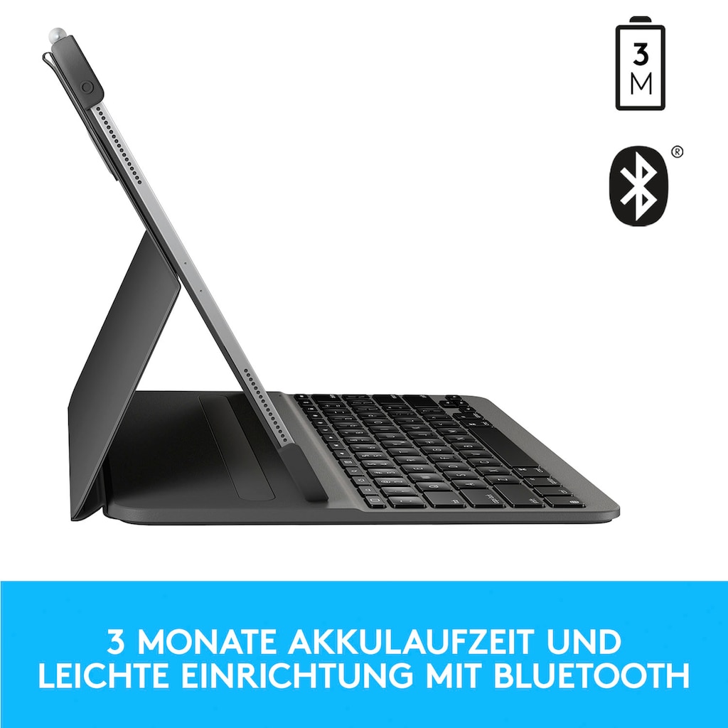 Logitech iPad-Tastatur »Slim Folio Pro für iPad Pro 11 Zoll Zoll (1. und 2. Generation)«