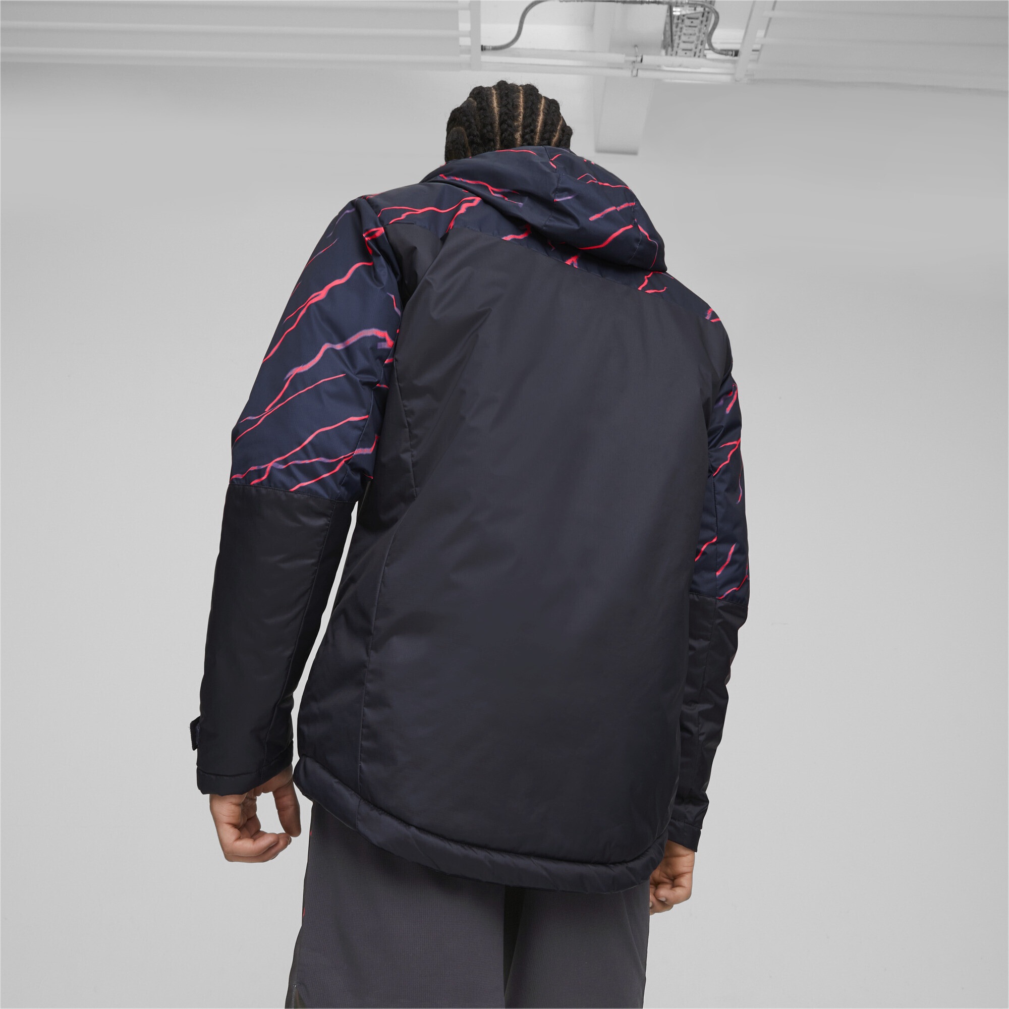 PUMA Winterjacke »Manchester City Football Graphic Winterjacke Herren«