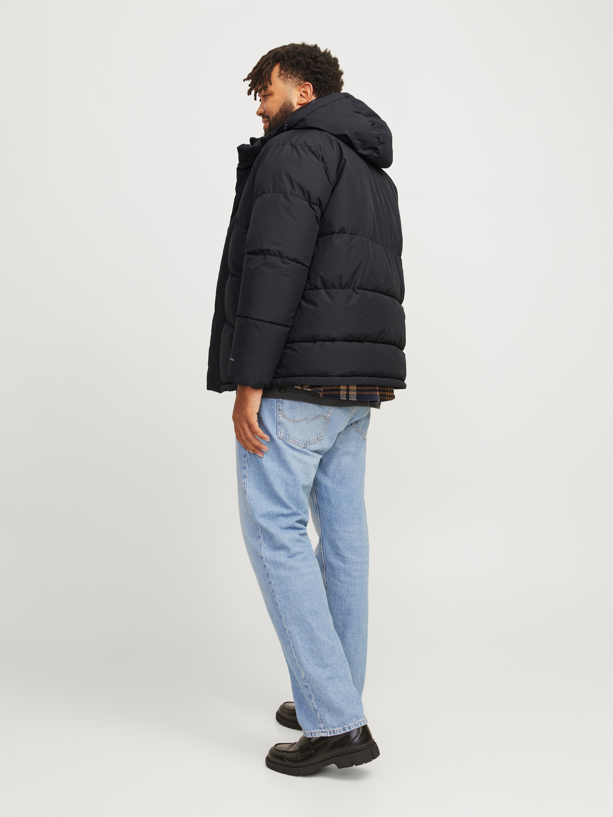 Jack & Jones PlusSize Steppjacke »JJWORLD PUFFER JACKET PLS«, mit Kapuze