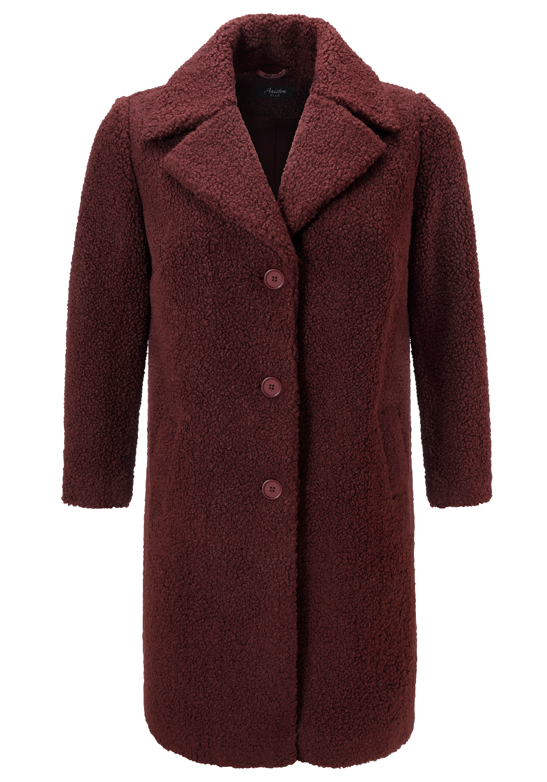 Aniston PLUS Fellimitatjacke, in Plüsch-Optik - NEUE KOLLEKTION