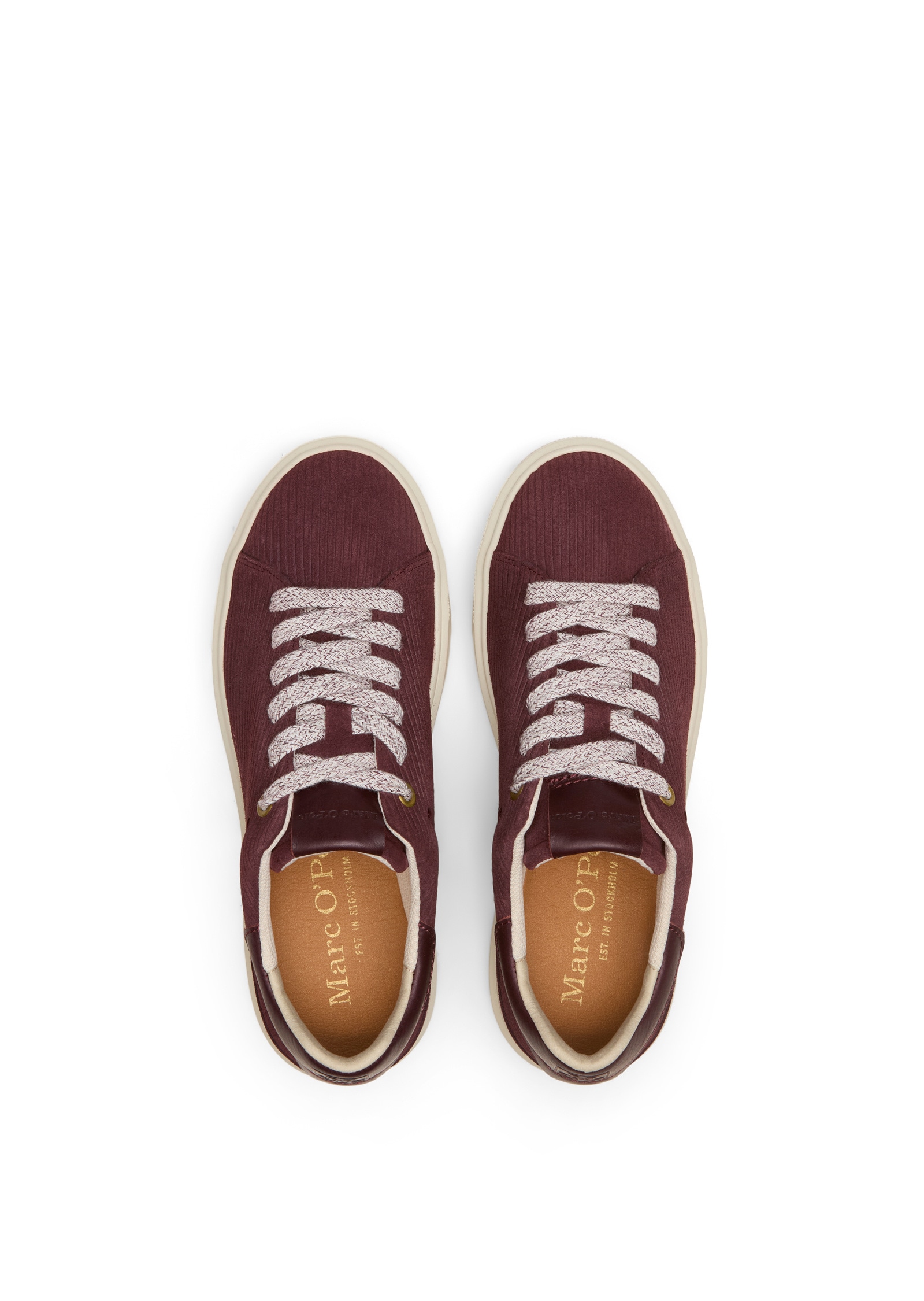 Marc O'Polo Sneaker »aus Rindleder in Cordoptik«