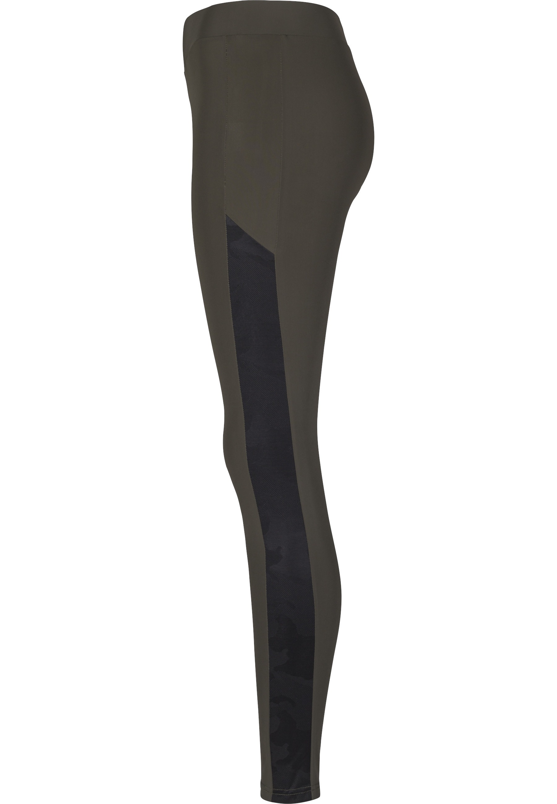 URBAN CLASSICS Leggings »Urban Classics Damen Ladies Jacquard Camo Striped Leggings«