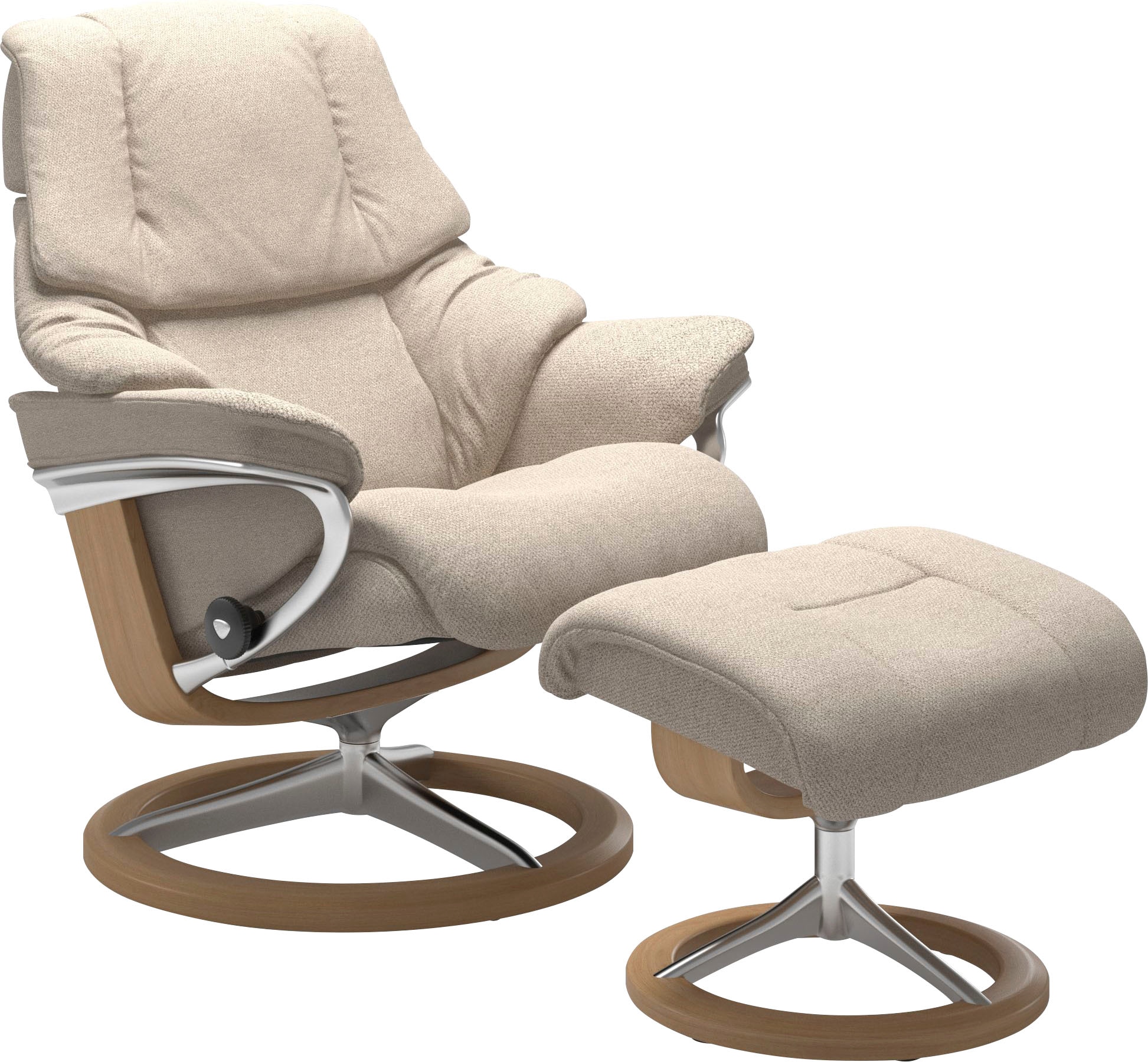 Stressless Relaxsessel "Reno", (Set, Relaxsessel mit Hocker), mit Hocker, m günstig online kaufen