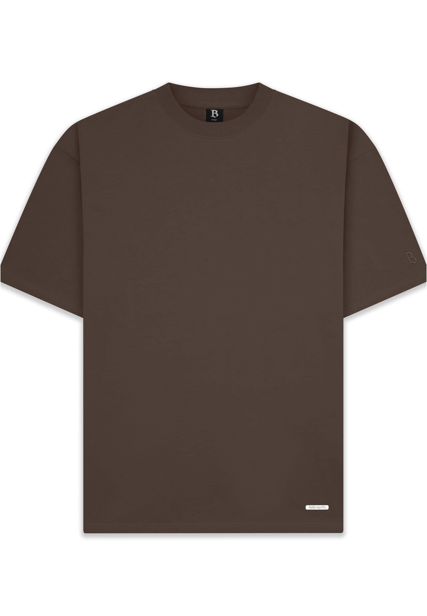 T-Shirt »Dropsize Herren Super Heavy Blank T-Shirt«