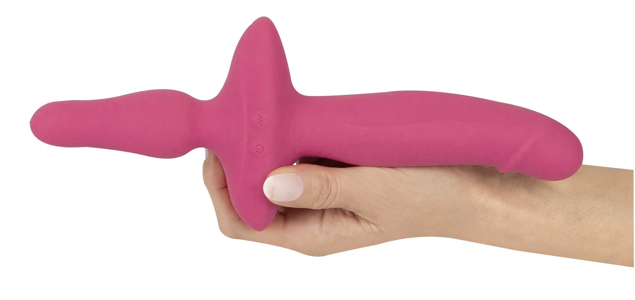 coup!es choice Vibrator »Doppelvibrator 2in1 Vibrator + Butt Plug«