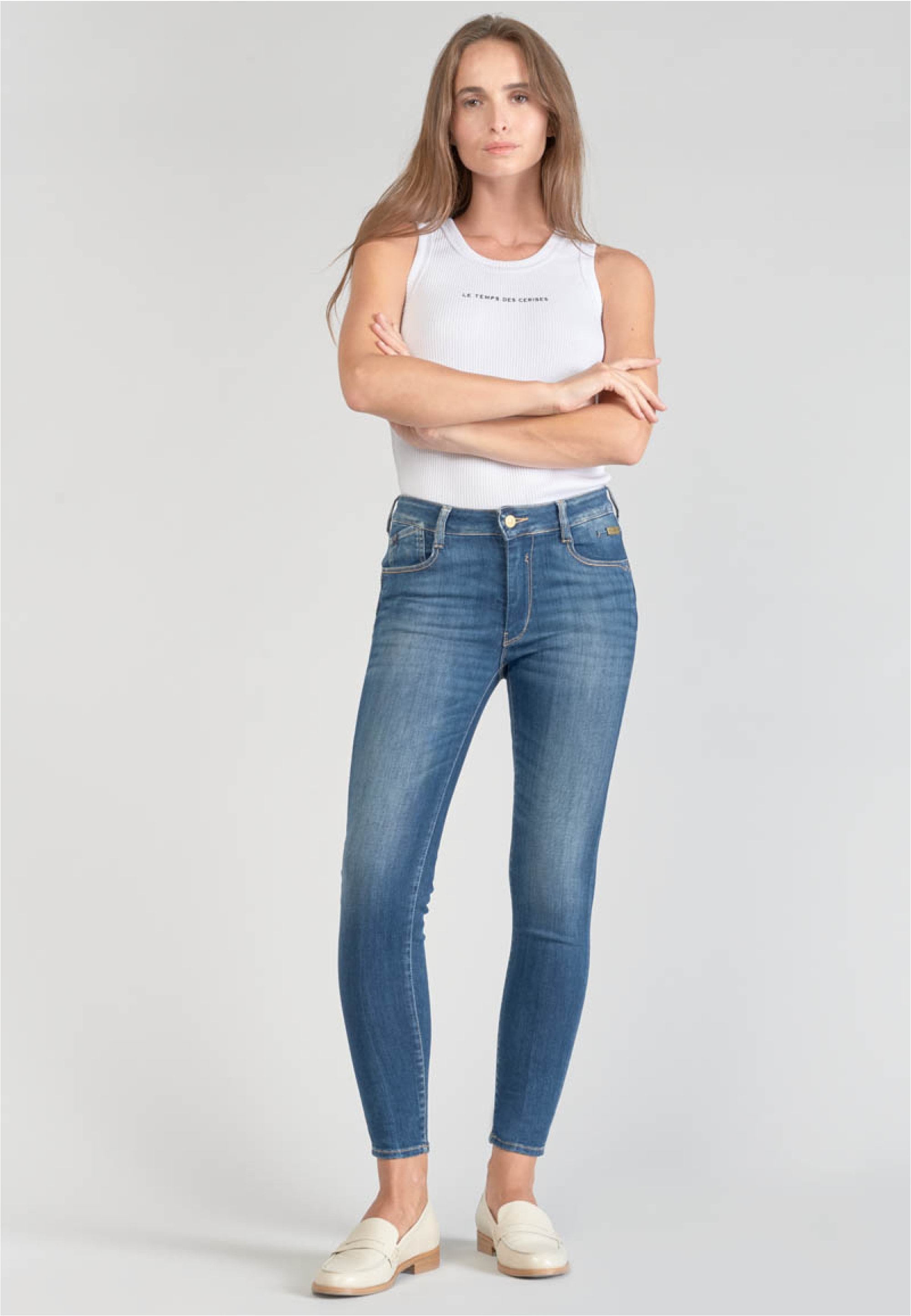 Le Temps Des Cerises Slim-fit-Jeans »JEAN FEMME PULP HIGH C KIRR«, mit Slim Fit-Schnitt