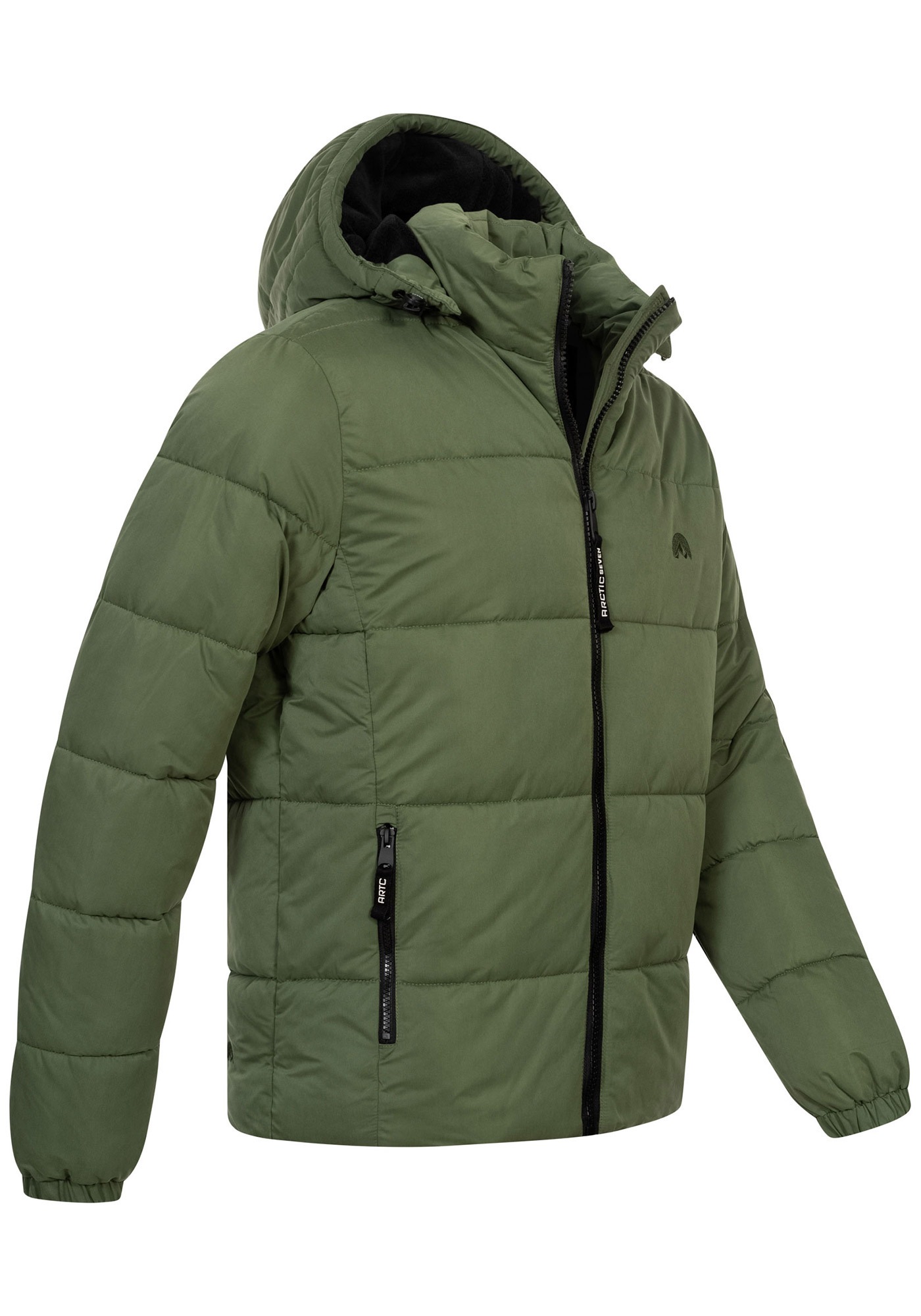 Arctic Seven Winterjacke »ASCreesi«, mit warmem Teddyfell und abnehmbarer Kapuze