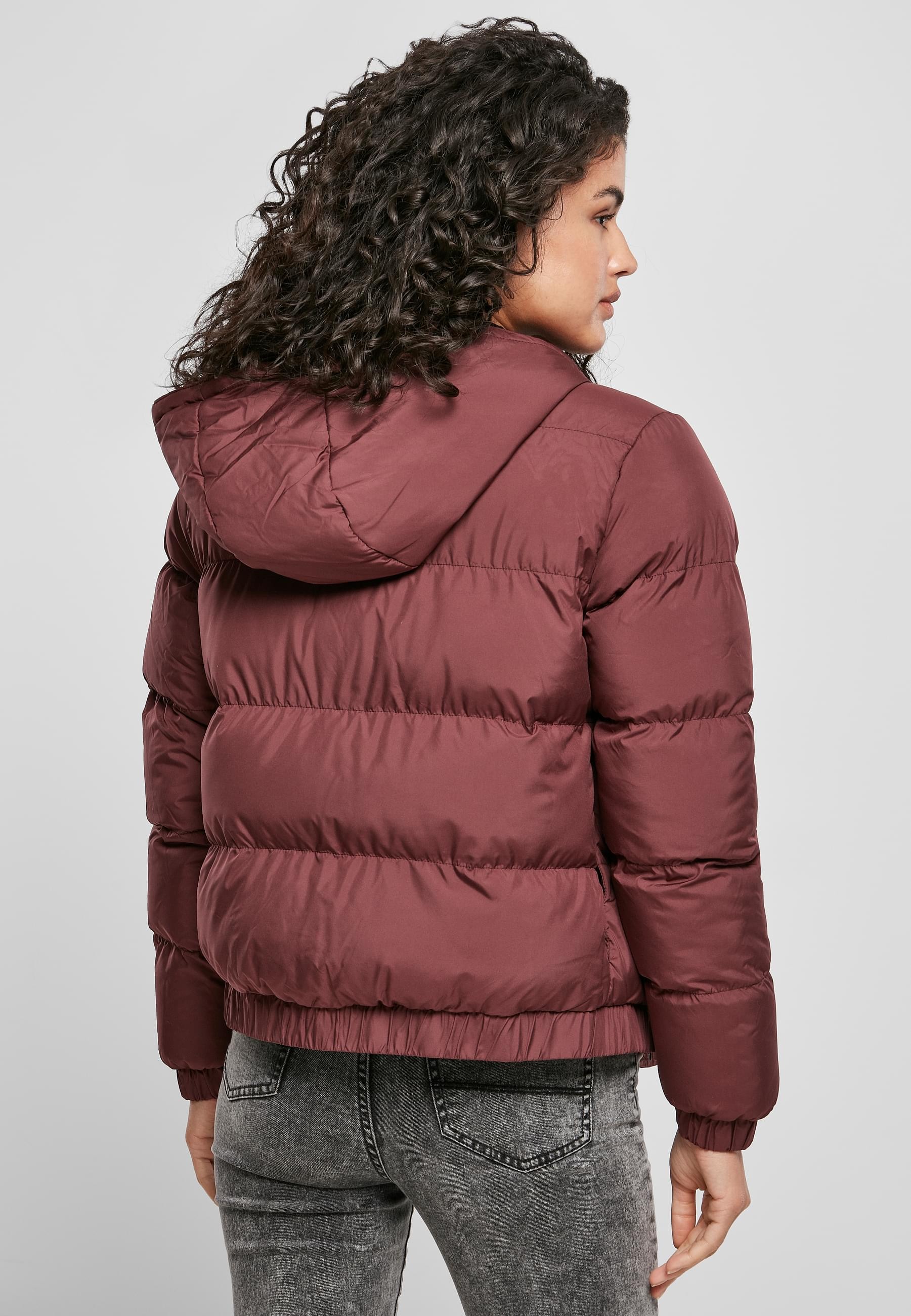 URBAN CLASSICS Winterjacke »Urban Classics Damen Ladies Hooded Puffer Jacket«, (1 St.), mit Kapuze