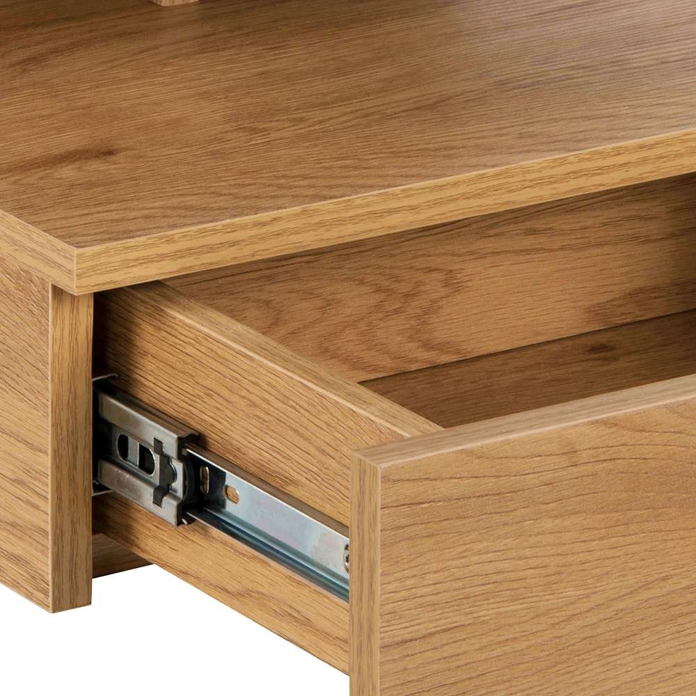 ACTONA GROUP Nachttisch »Ashlan Nachtkommode« Nachtschrank, wandmontiert, 1 Schublade, 1 Fachboden, Metallschienen