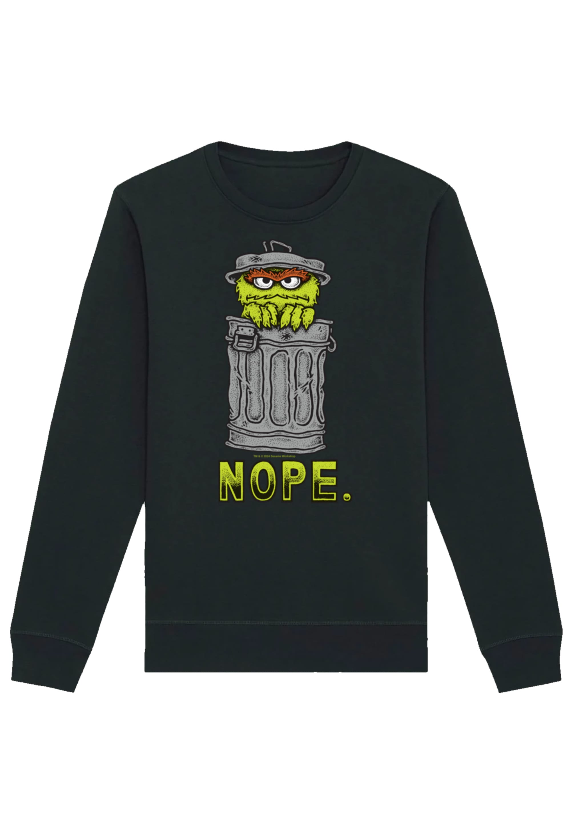 F4NT4STIC Sweatshirt "Sesamstraße Oscar Nope", Premium Qualität günstig online kaufen