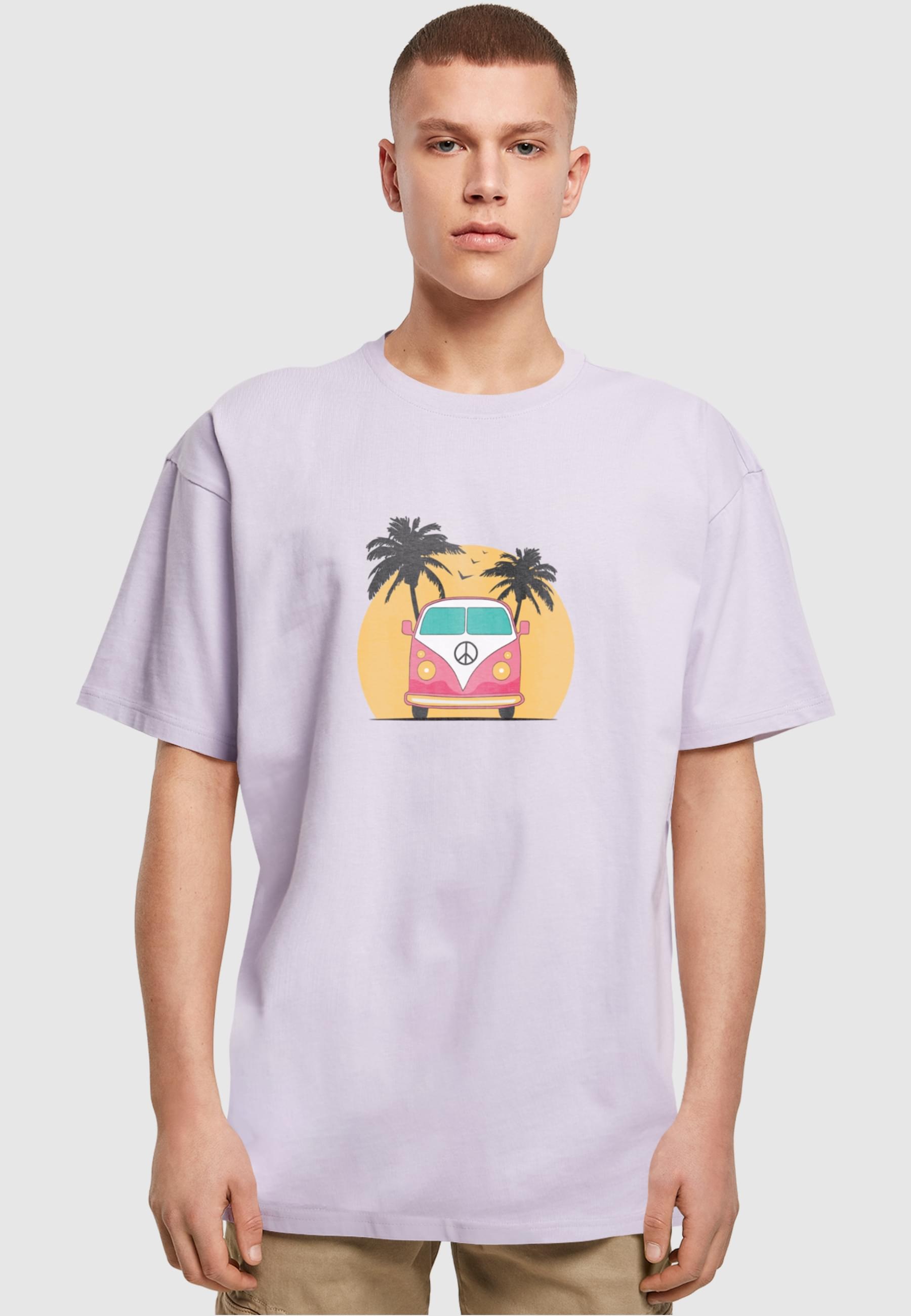 Merchcode T-Shirt »Merchcode Herren Summer - Van Heavy Oversize Tee«, (1 tlg.)
