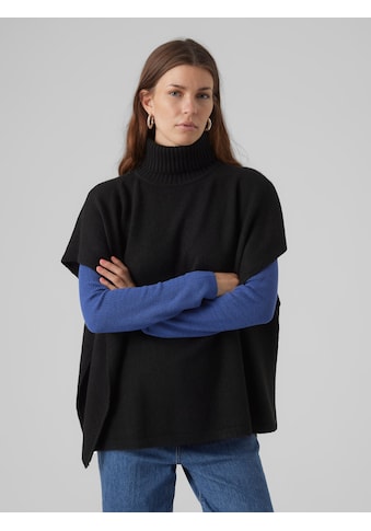 Vero Moda Strickponcho »VMABRA ROLLNECK apsiaust...