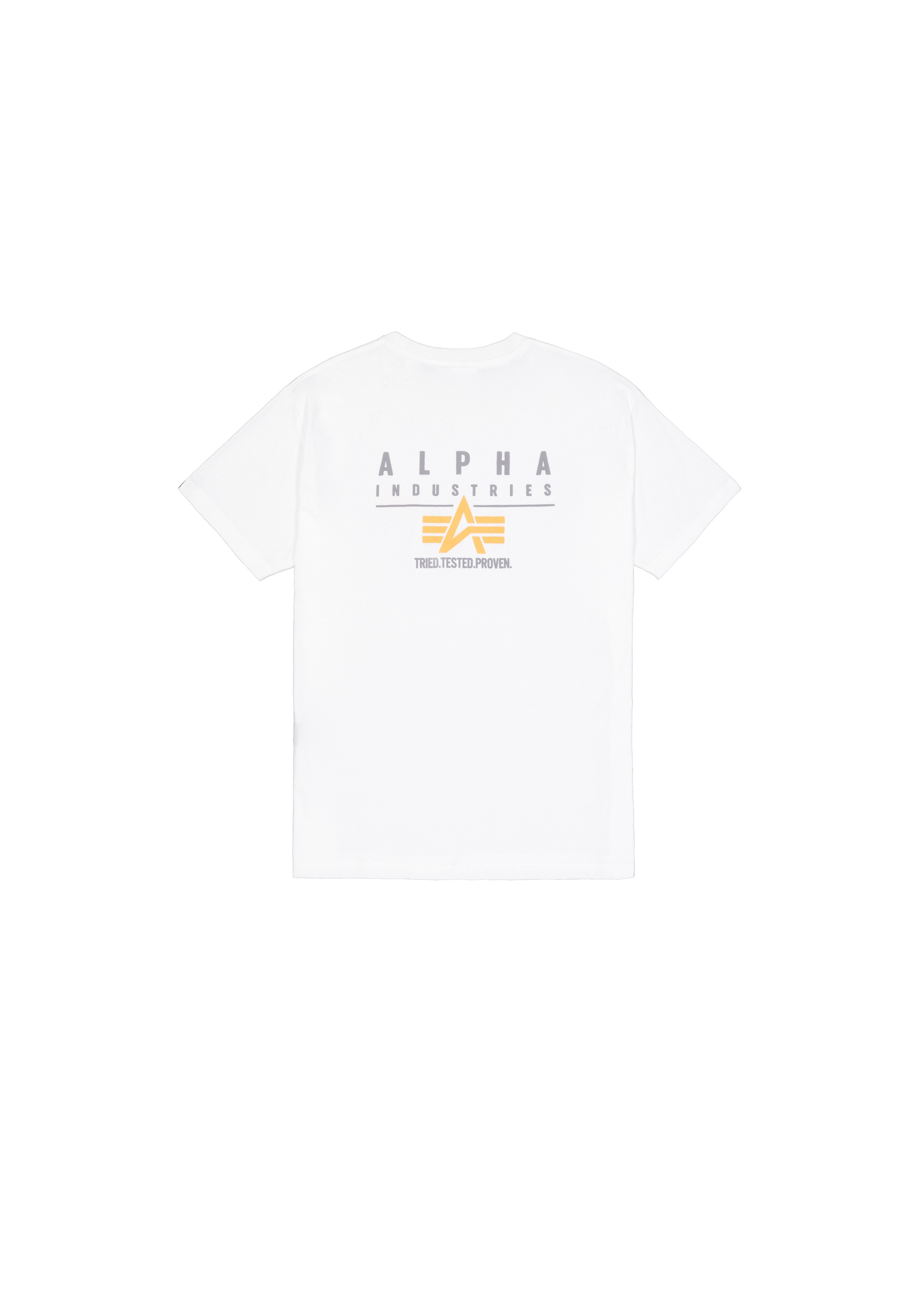 Alpha Industries T-Shirt "Puff Print Logo Backprint T-Shirt" günstig online kaufen