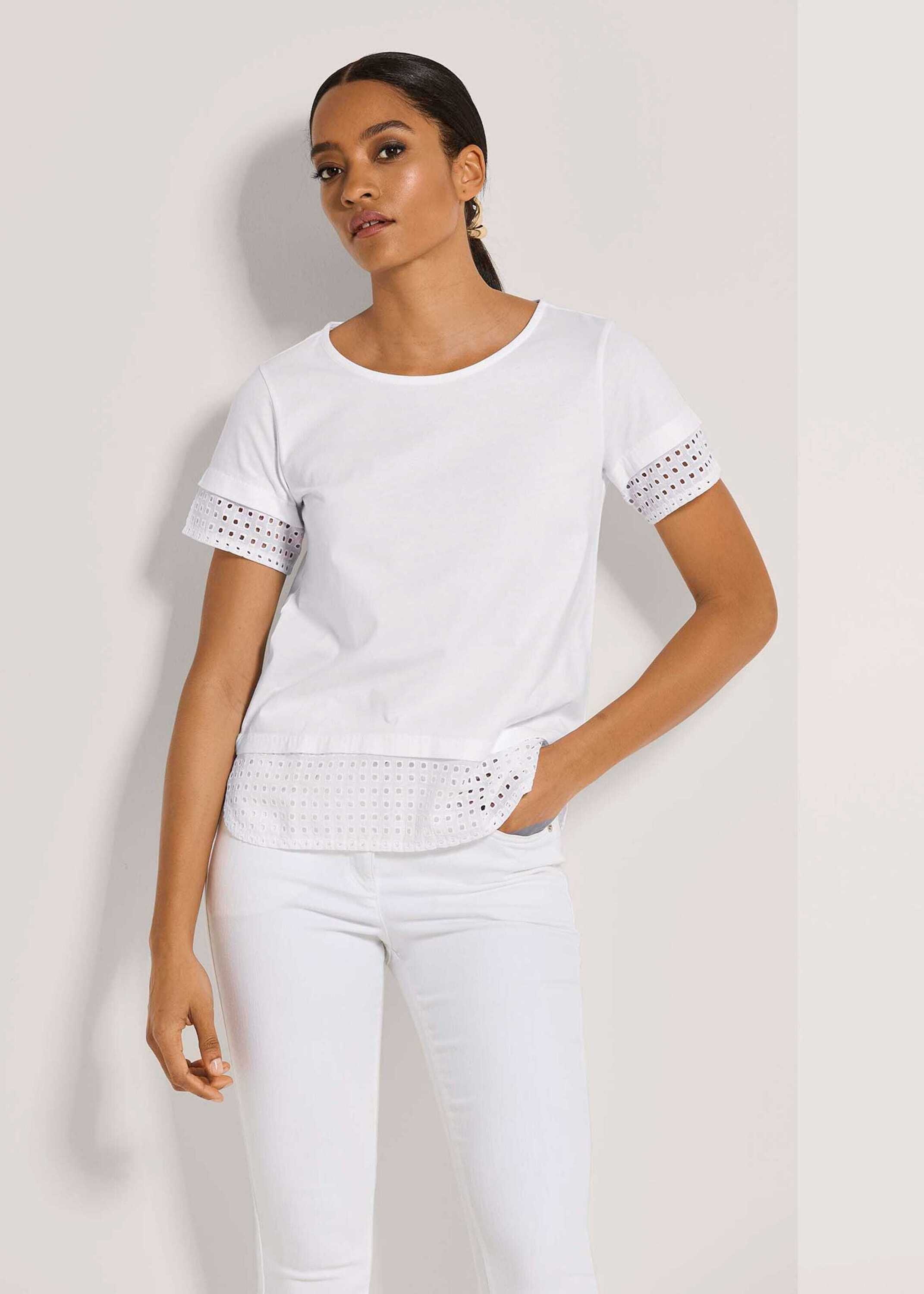 Thumbnail - MADELEINE Kurzarmshirt "Shirt Shirt mit Madeira-Spitze"