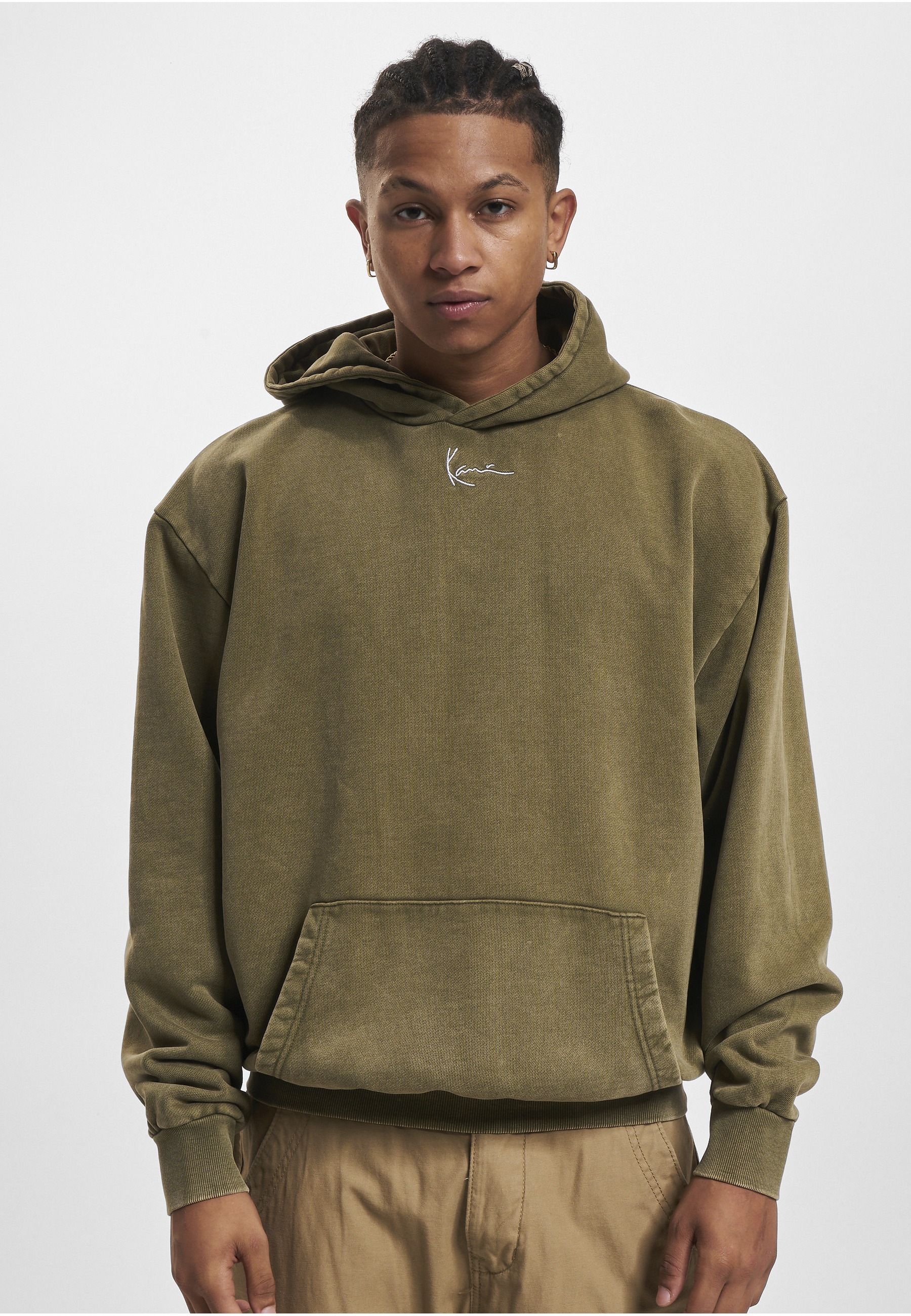 Karl Kani Kapuzenpullover "Karl Kani Herren KM234-058-2 KK Small Signature günstig online kaufen