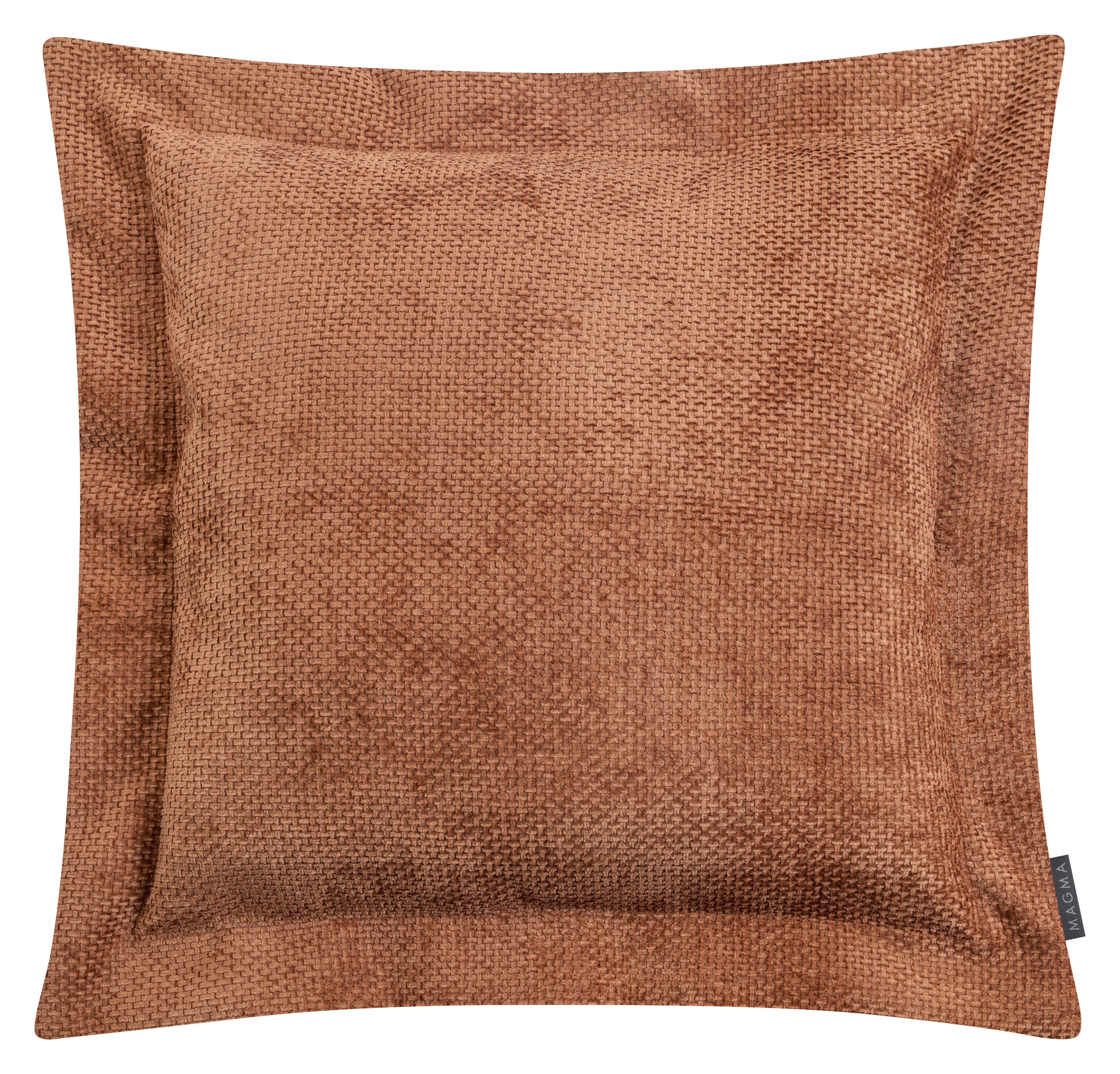 Magma Heimtex Dekokissen "ARLO Flatterkissen" Elegantes Zierkissen mit samtiger Struktur und zeitlosem Design