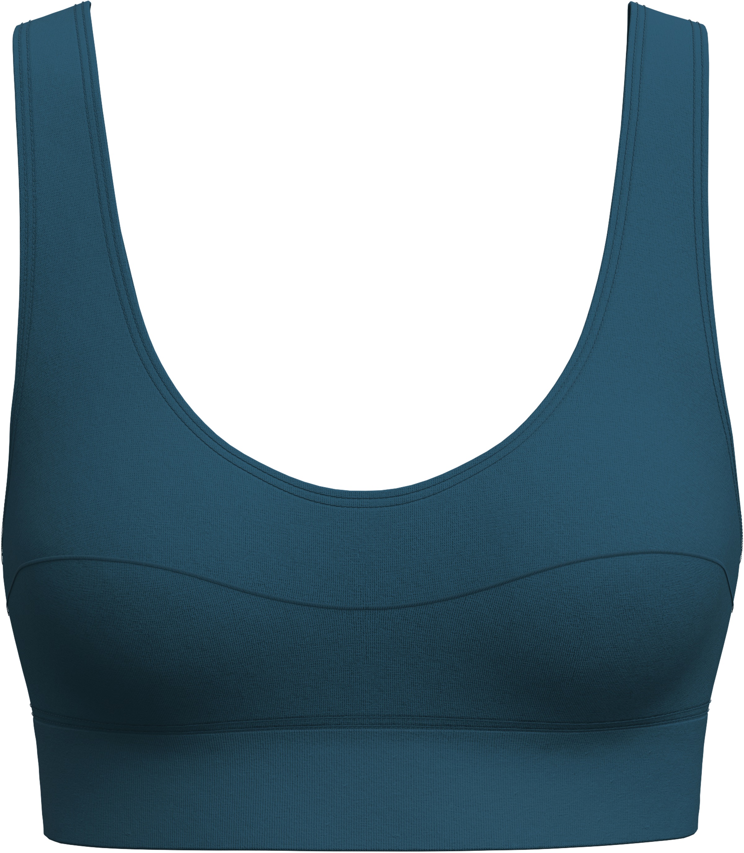 CALIDA Bustier »Elastic«, breites Unterbrustband, ohne Bügel, Baumwollmischung