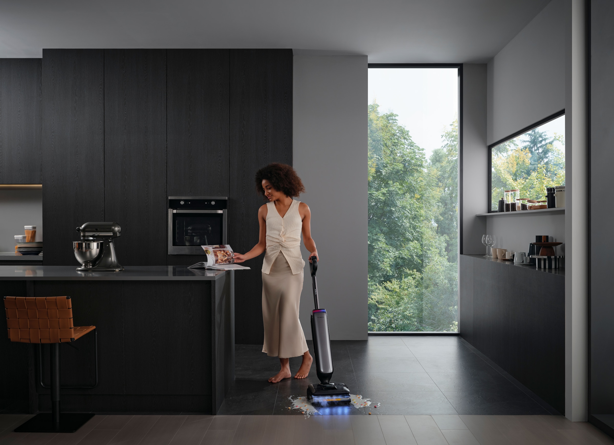 Tineco Nass-Trocken-Sauger »FLOOR ONE S9 Artist Steam Pro, Dampfreiniger mit 160°C Dampfreinigung« 22kPA Saugleistung, Selbstantrieb, 90 Minuten