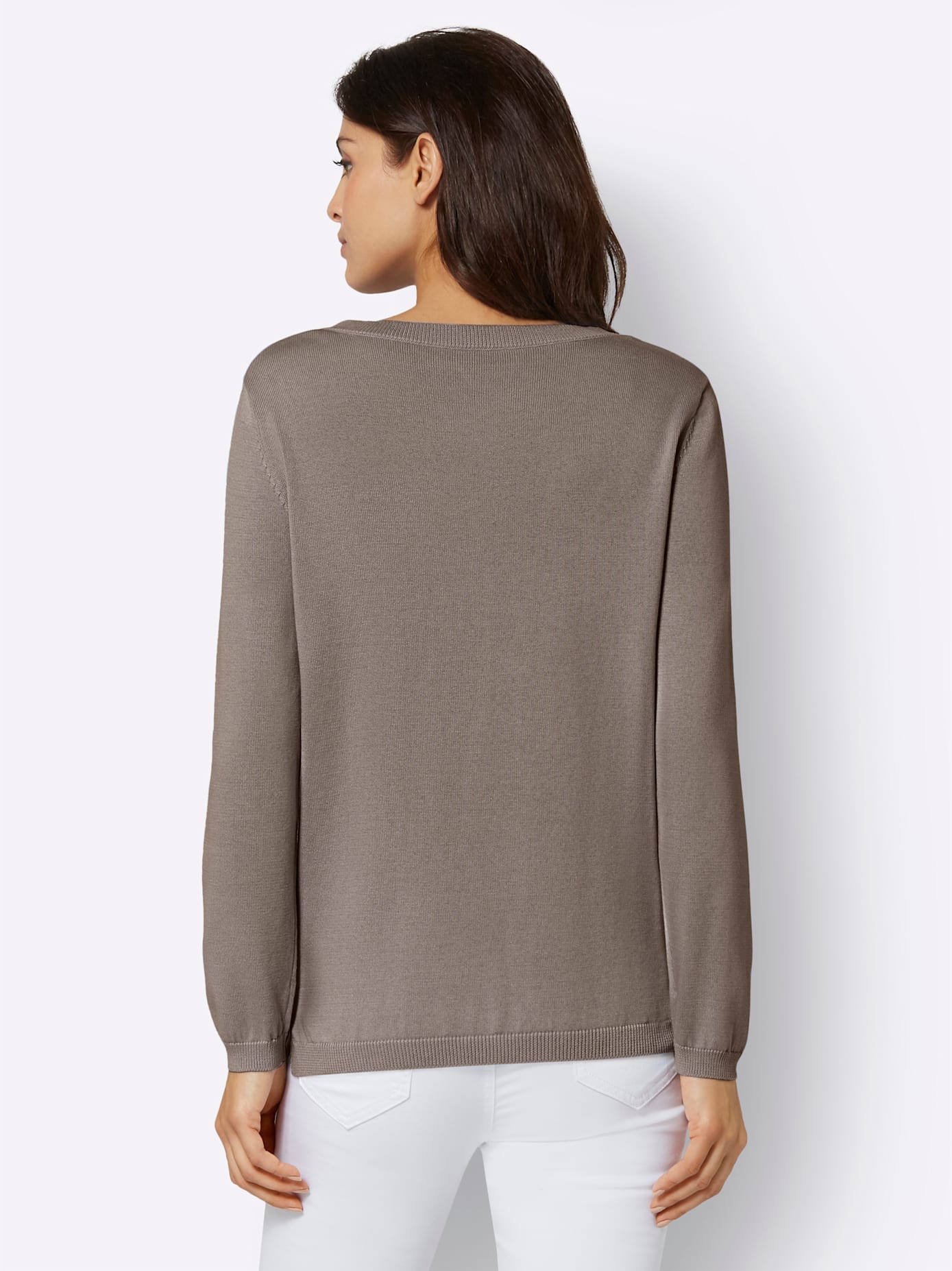 Inspirationen V-Ausschnitt-Pullover »Pullover«