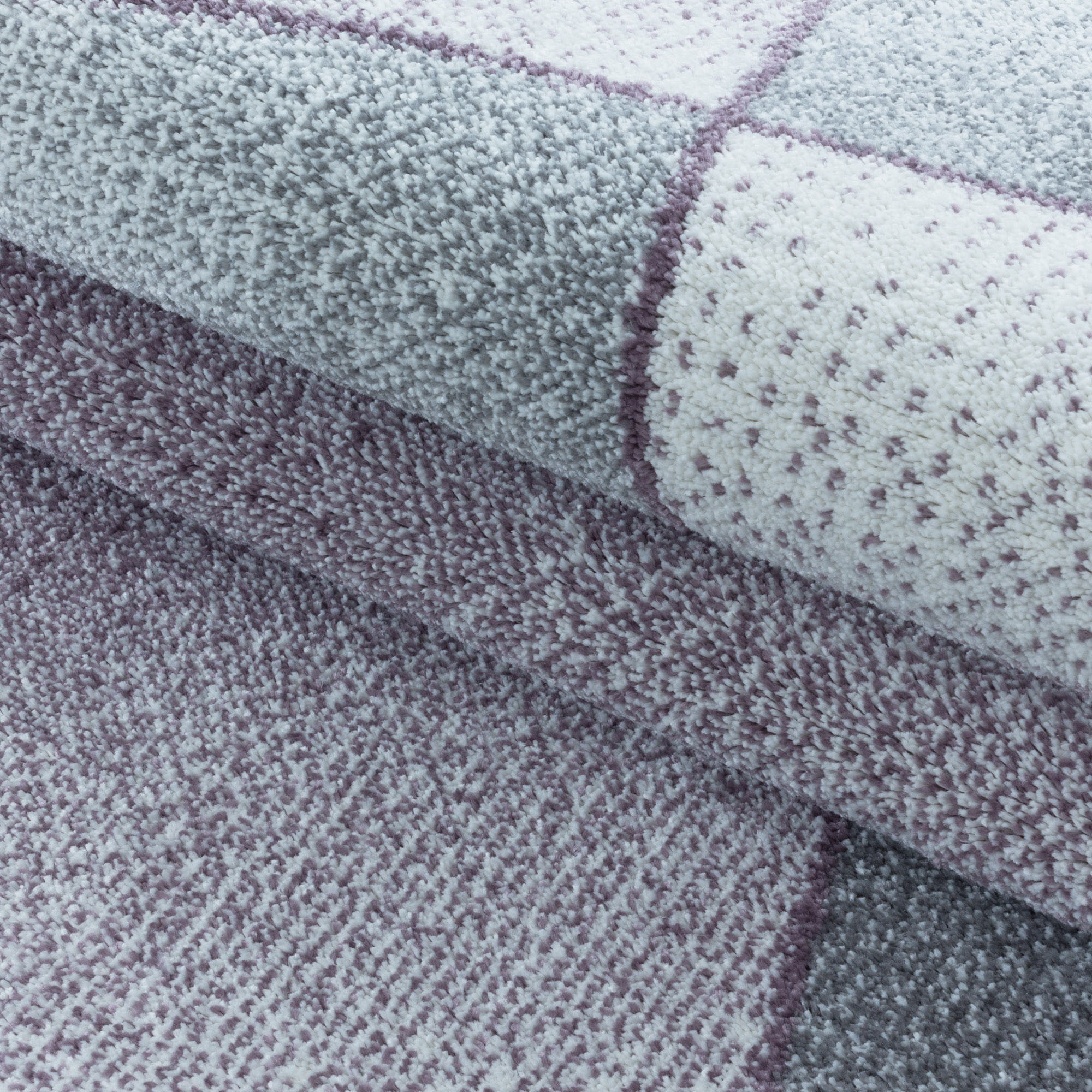 Ayyildiz Teppiche Teppich »RIO 4603«, rechteckig, 8 mm Höhe, Pflegeleicht / Strapazierfähig / Trend Colors/ Wohnzimmer