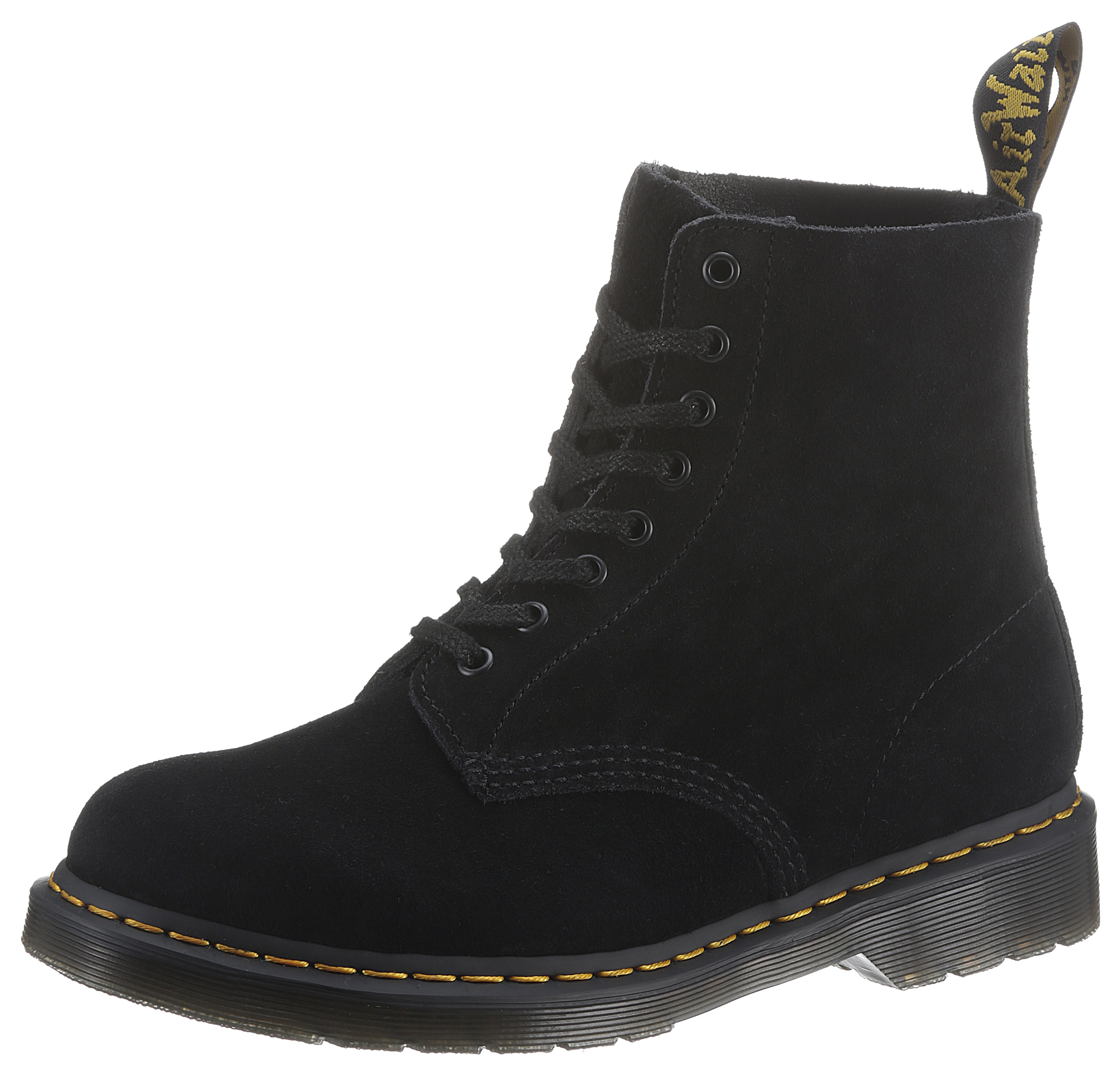 Schnürstiefel »1460 PASCAL 8 Eye Boot«, mit Kontrast-Rahmennaht