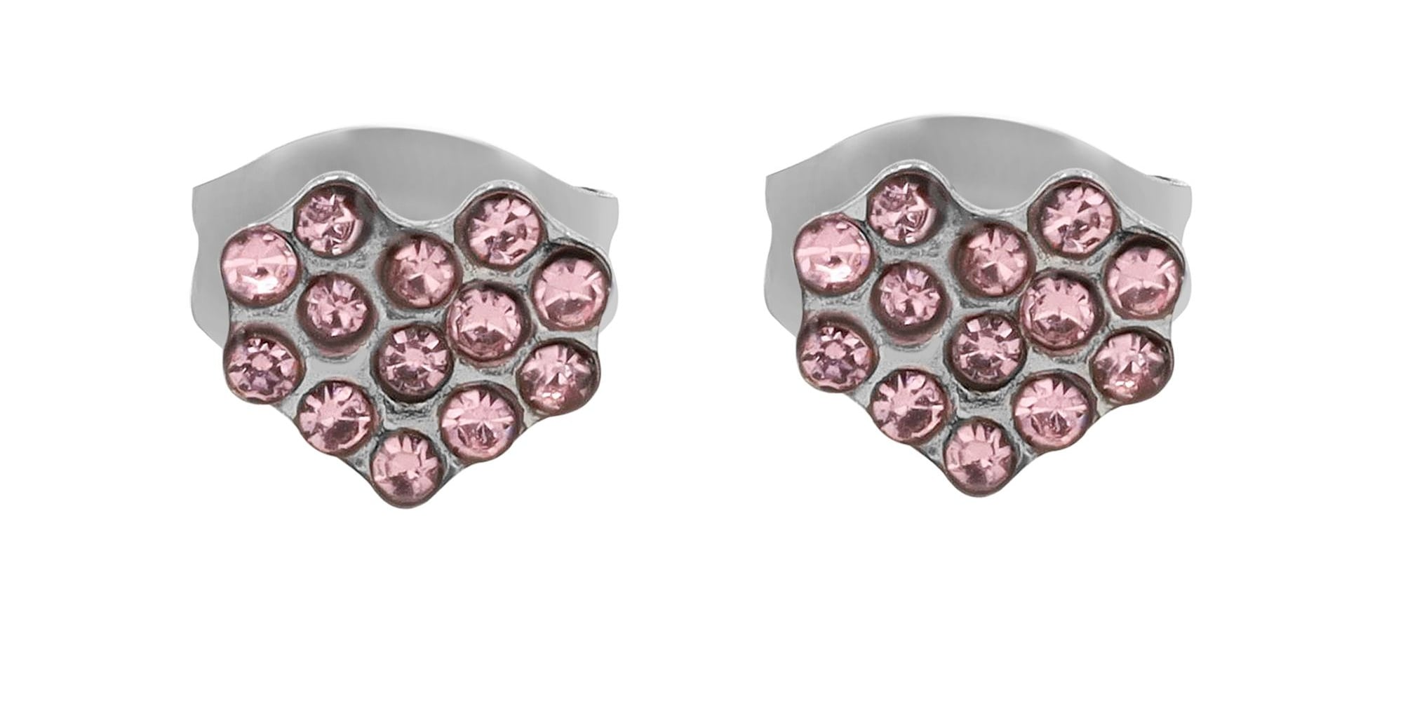 Adelia´s Paar Ohrhänger "Damen Ohrringe – Ohrstecker aus Edelstahl mit Stra günstig online kaufen