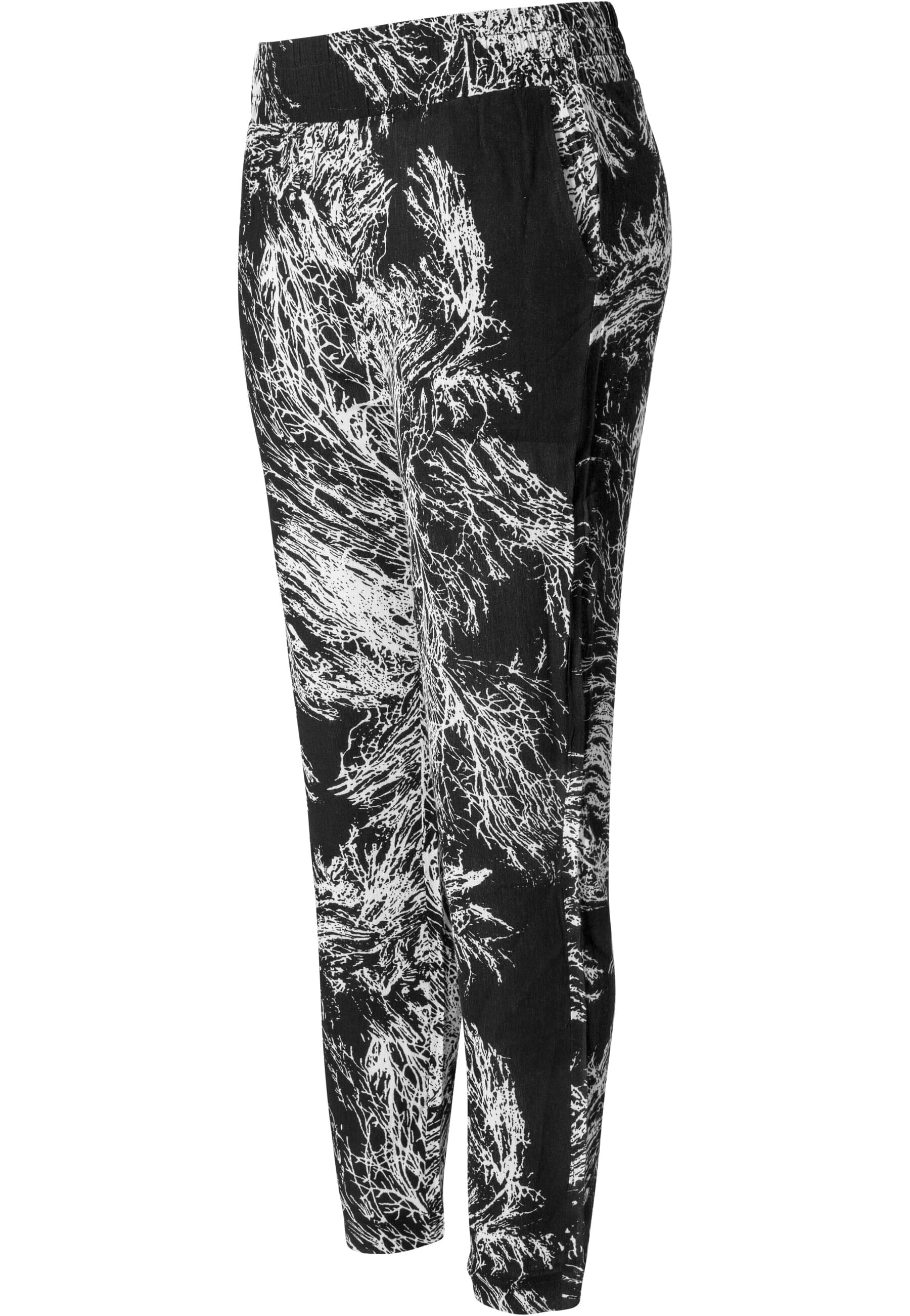 URBAN CLASSICS Stoffhose »Urban Classics Damen Ladies Beach Pants«, (1 tlg.)