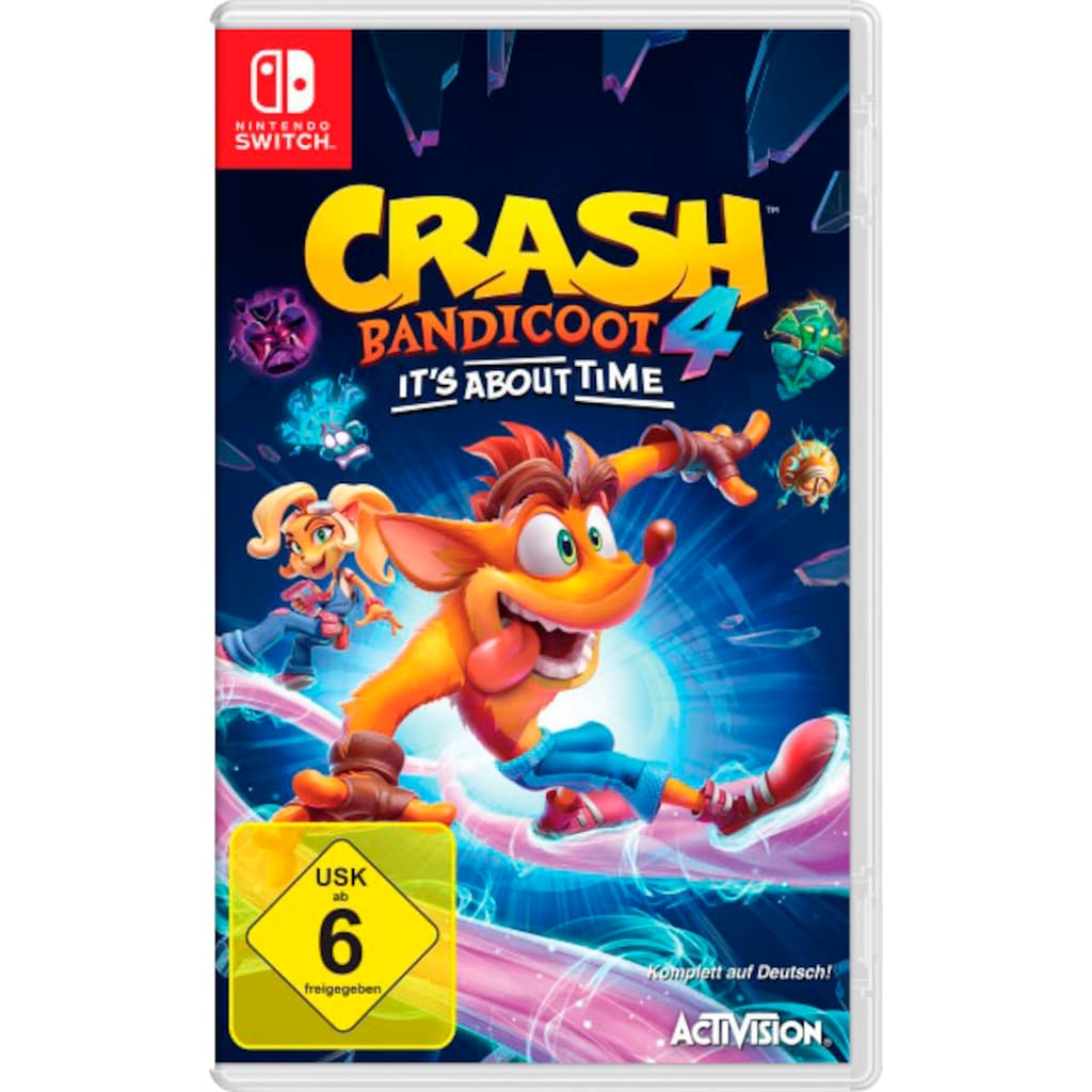 Activision Spielesoftware »Crash Bandicoot 4: It’s About Time«, Nintendo Switch